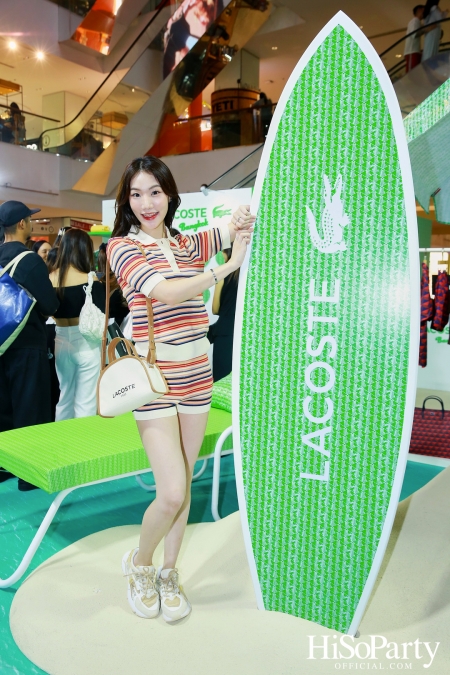 งานเปิด Lacoste Summer Pack Pop-Up