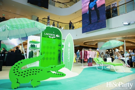 งานเปิด Lacoste Summer Pack Pop-Up