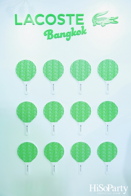 งานเปิด Lacoste Summer Pack Pop-Up