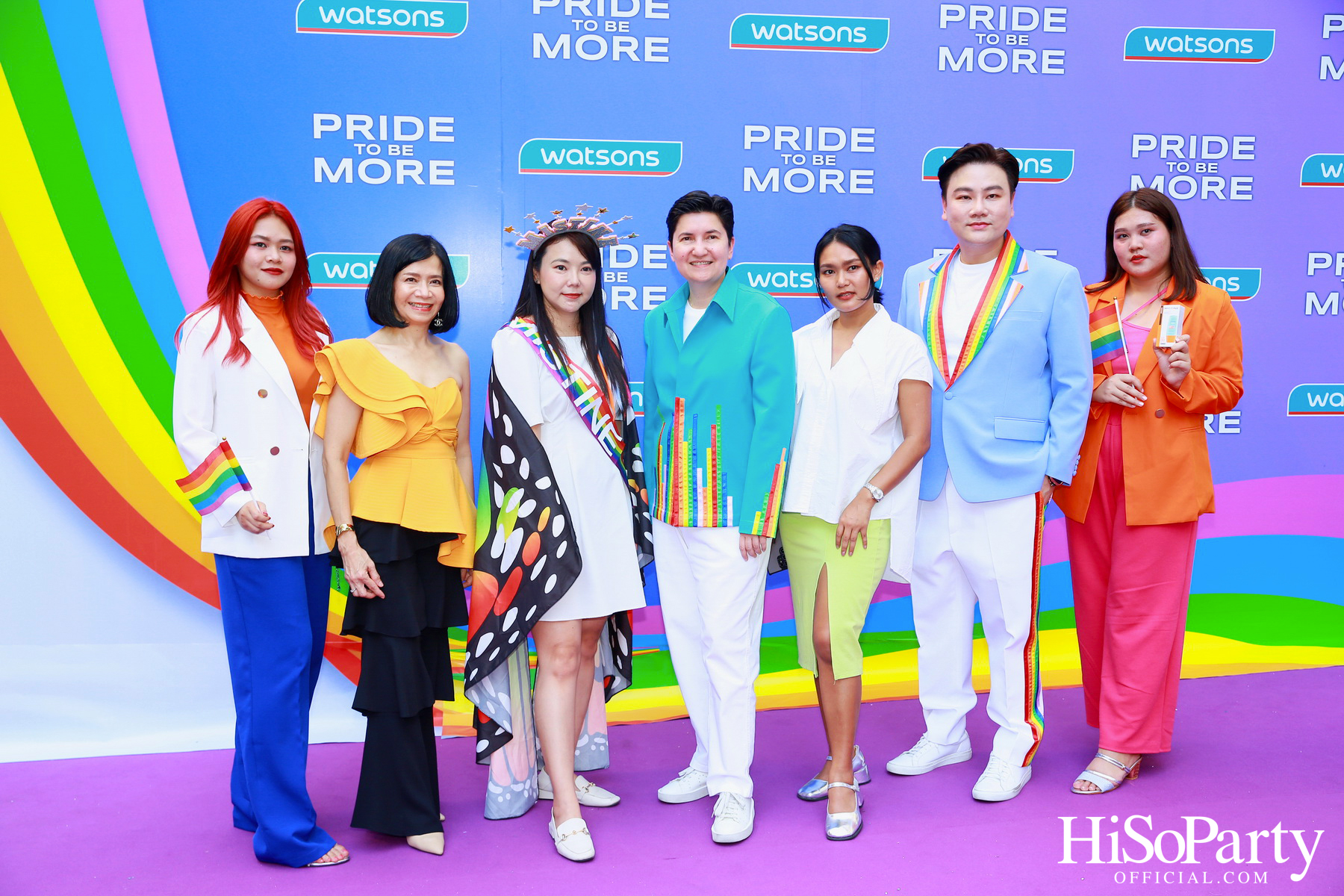 วัตสัน ประเทศไทย ฉลองเดือนสีรุ้งกับพาเหรด ‘Pride to be MORE’ ยิ่งยอมรับ ยิ่งเป็นตัวเอง ยิ่งมีพลัง
