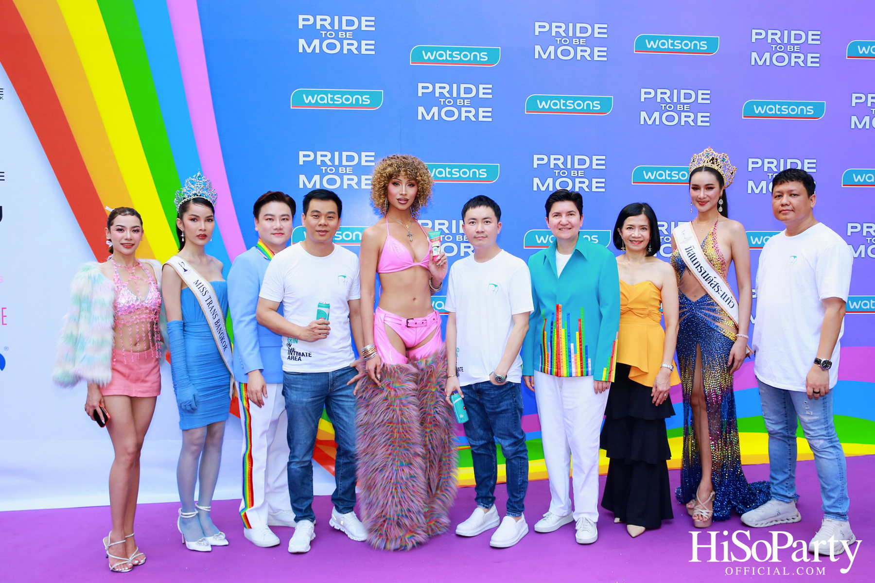 วัตสัน ประเทศไทย ฉลองเดือนสีรุ้งกับพาเหรด ‘Pride to be MORE’ ยิ่งยอมรับ ยิ่งเป็นตัวเอง ยิ่งมีพลัง