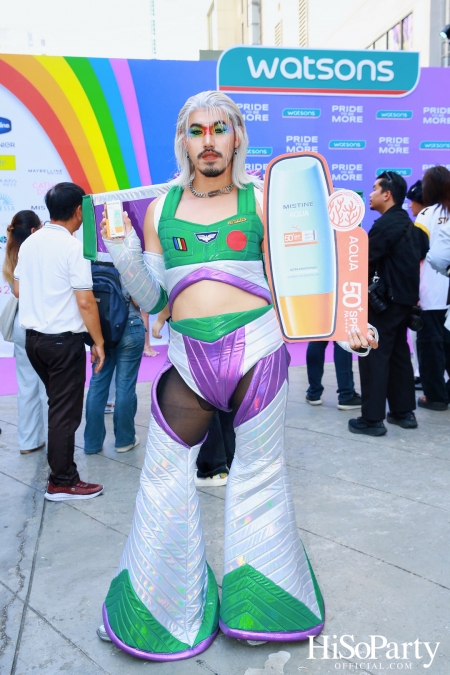 วัตสัน ประเทศไทย ฉลองเดือนสีรุ้งกับพาเหรด ‘Pride to be MORE’ ยิ่งยอมรับ ยิ่งเป็นตัวเอง ยิ่งมีพลัง