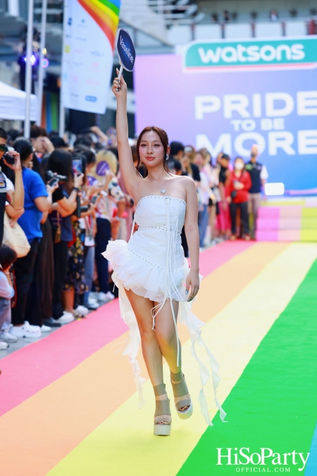 วัตสัน ประเทศไทย ฉลองเดือนสีรุ้งกับพาเหรด ‘Pride to be MORE’ ยิ่งยอมรับ ยิ่งเป็นตัวเอง ยิ่งมีพลัง
