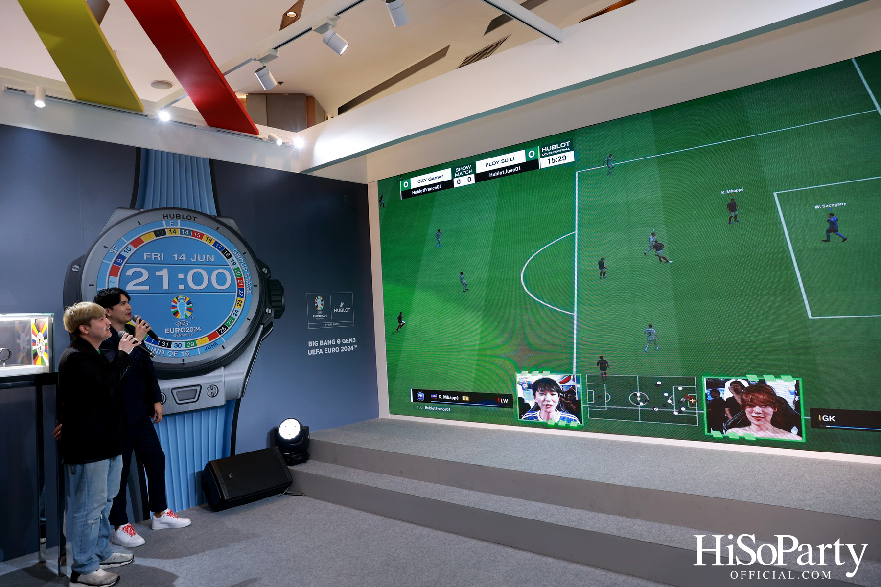 งานฉลองเปิด HUBLOT Loves Football Pop-Up Store อย่างเป็นทางการ ณ สยามพารากอน