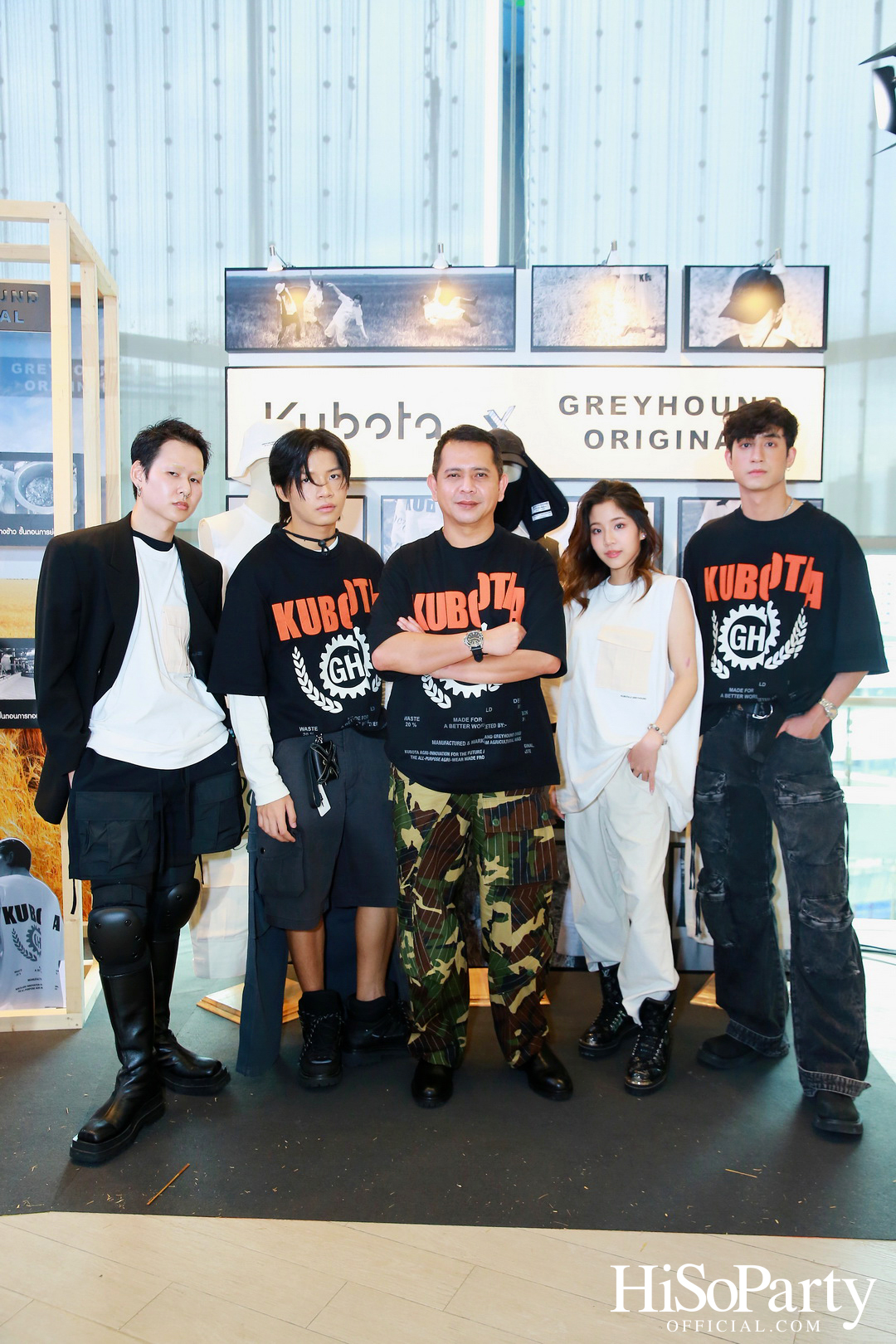 KUBOTA x GREYHOUND ORIGINAL PRESENT ‘Turn waste to Agri-Wear’