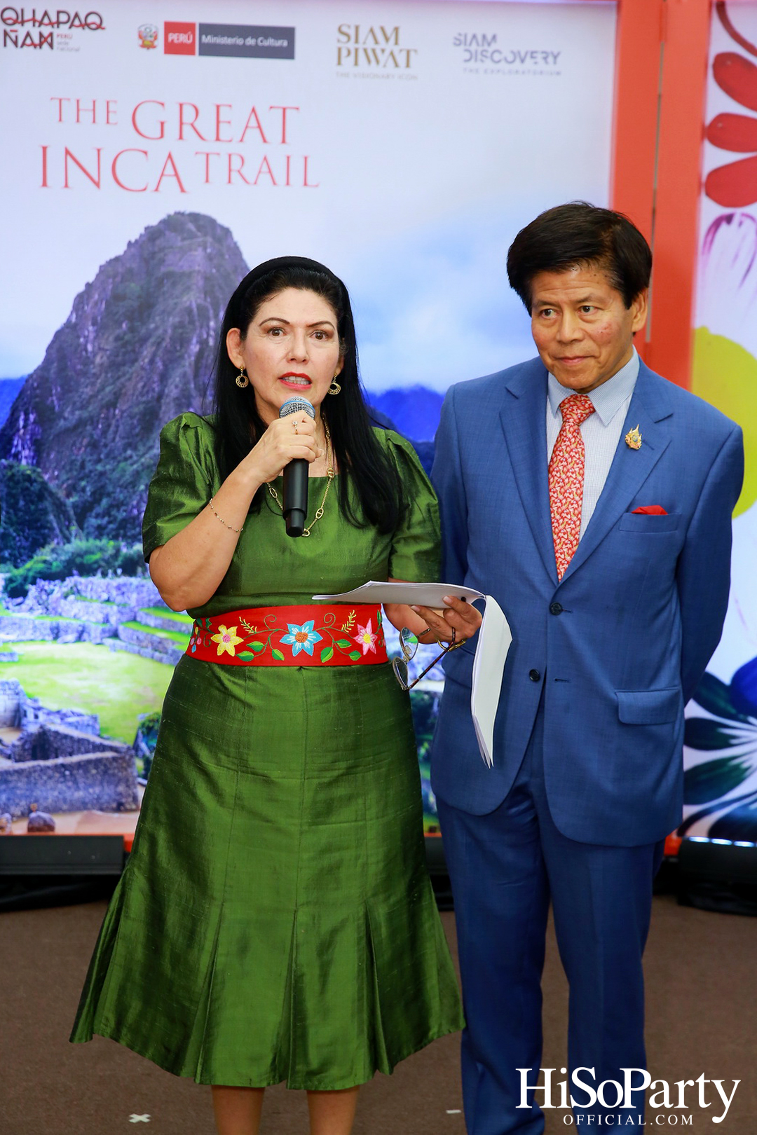 งานเปิดนิทรรศการภาพถ่าย ‘Qhapaq Ñan (คาปักญัน): เส้นทางอินคาอันยิ่งใหญ่’ ณ สยามดิสคัฟเวอรี่