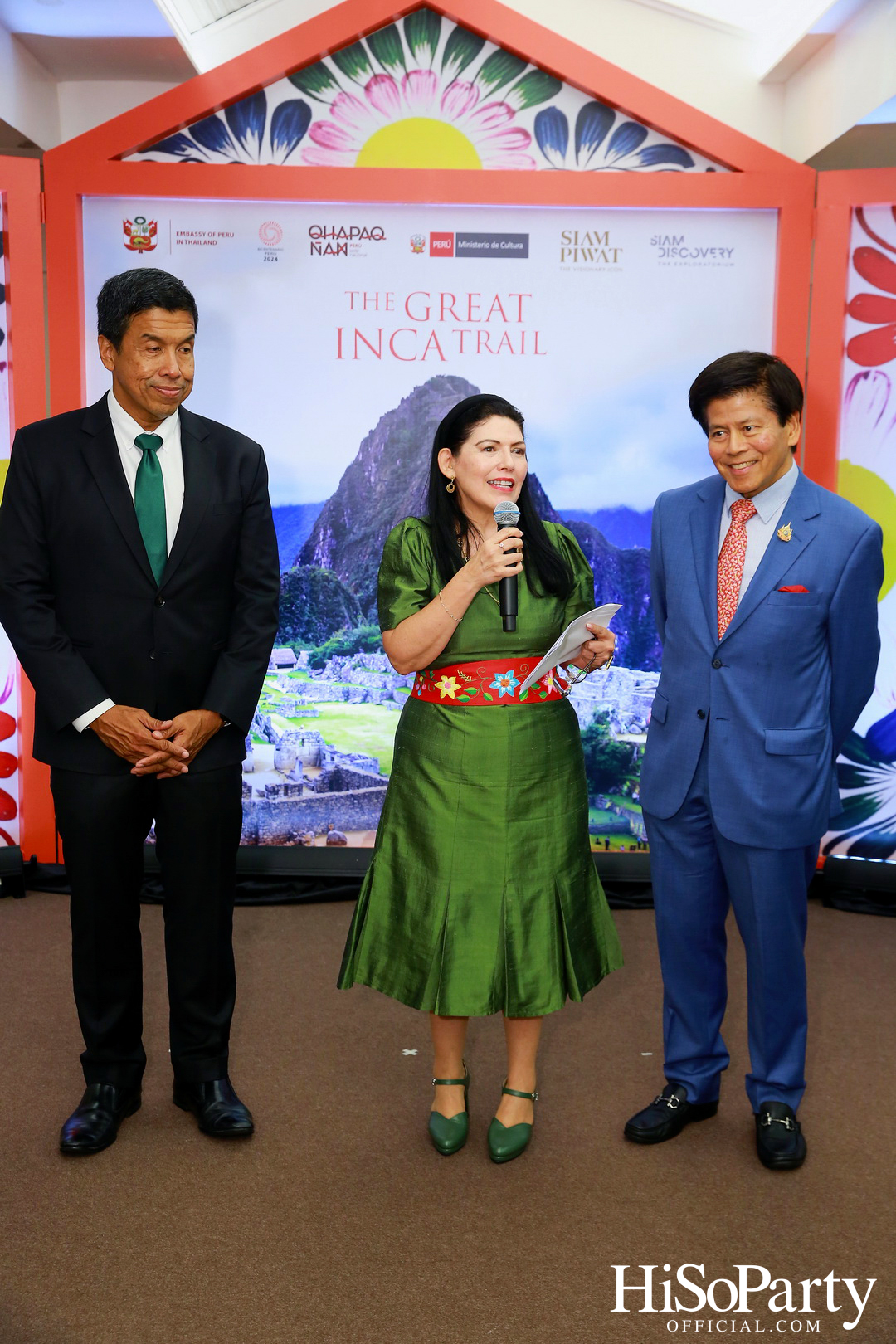 งานเปิดนิทรรศการภาพถ่าย ‘Qhapaq Ñan (คาปักญัน): เส้นทางอินคาอันยิ่งใหญ่’ ณ สยามดิสคัฟเวอรี่