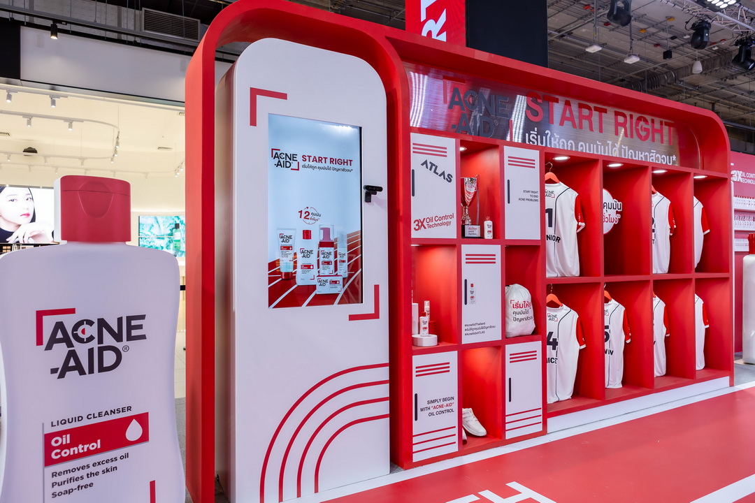 Acne-Aid เปิดตัวพรีเซนเตอร์ใหม่ล่าสุด ‘ATLAS’ บอยแบนด์สุดฮอต ในงาน ‘Acne-Aid Start Right เริ่มให้ถูก คุมมันได้ ปัญหาสิวจบ’