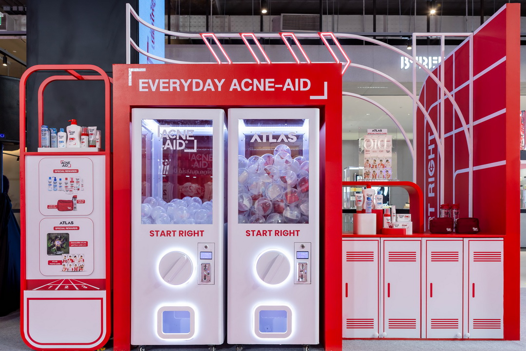Acne-Aid เปิดตัวพรีเซนเตอร์ใหม่ล่าสุด ‘ATLAS’ บอยแบนด์สุดฮอต ในงาน ‘Acne-Aid Start Right เริ่มให้ถูก คุมมันได้ ปัญหาสิวจบ’