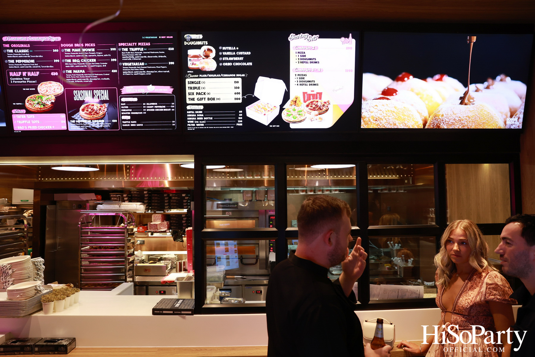 DOUGH BROS. Pizza & Doughnuts ฉลองเปิดสาขาแรกในกรุงเทพมหานคร