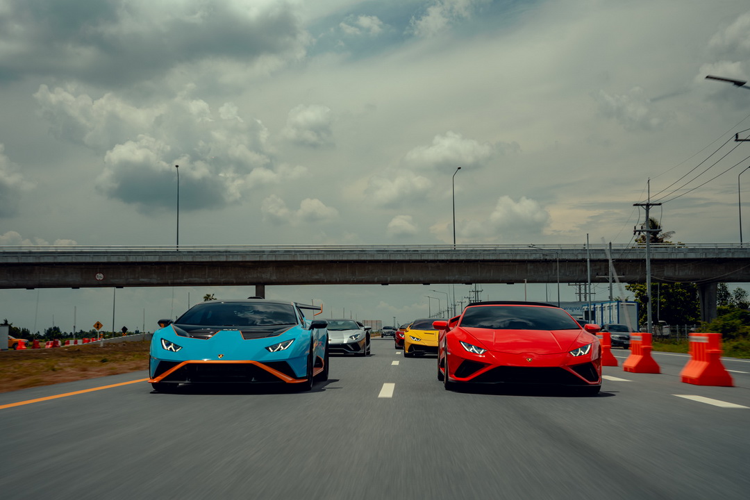 สัมผัสมนต์เสน่ห์ดินแดนแห่งภาคตะวันตกไปกับ ‘Lamborghini Club Thailand Bull Run at Kanchanaburi’