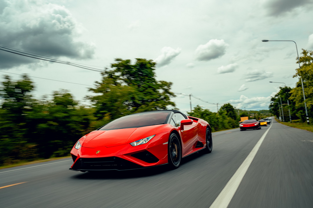 สัมผัสมนต์เสน่ห์ดินแดนแห่งภาคตะวันตกไปกับ ‘Lamborghini Club Thailand Bull Run at Kanchanaburi’