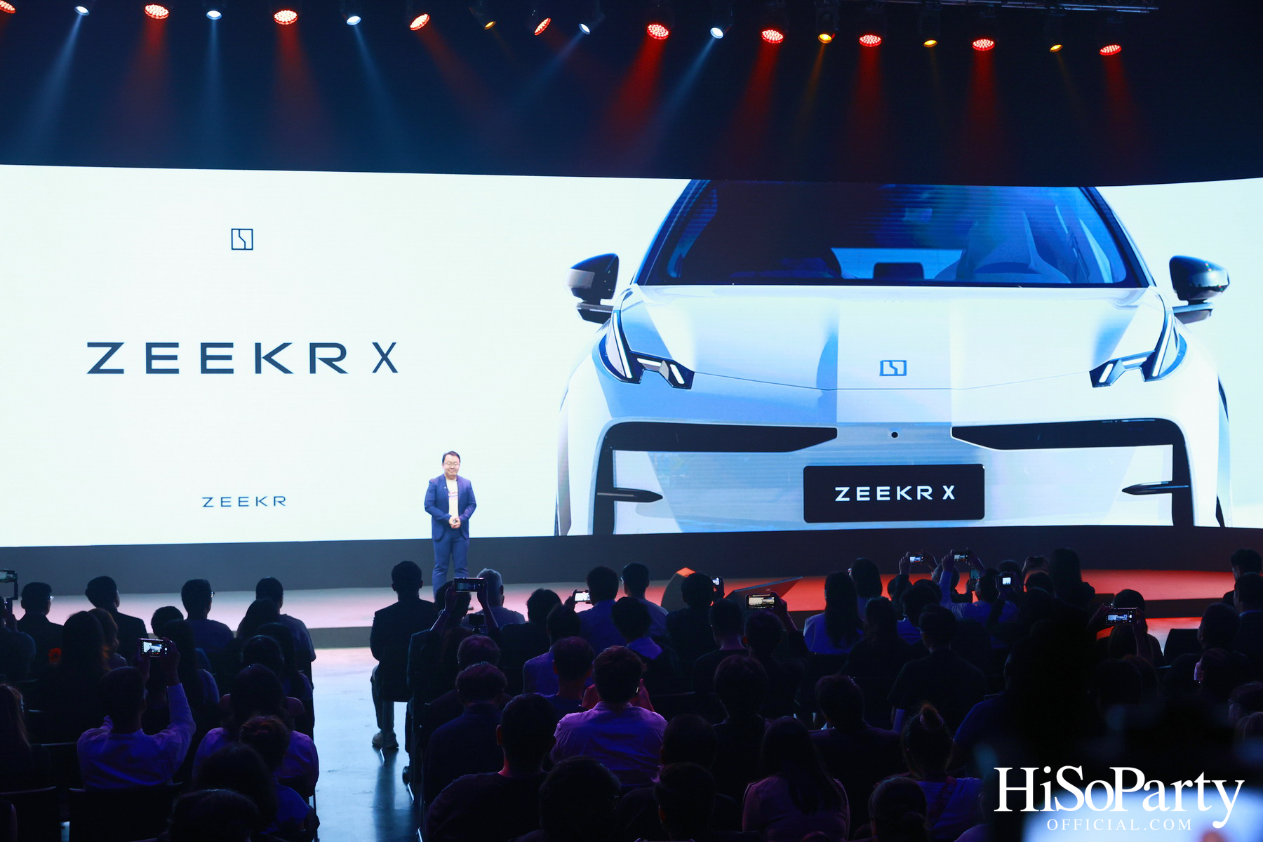 งานเปิดตัว ZEEKR X ยนตรกรรมไฟฟ้าเอสยูวีระดับพรีเมียม-ลักชูรี ที่สร้างมาเพื่อไลฟ์สไตล์คนเมือง