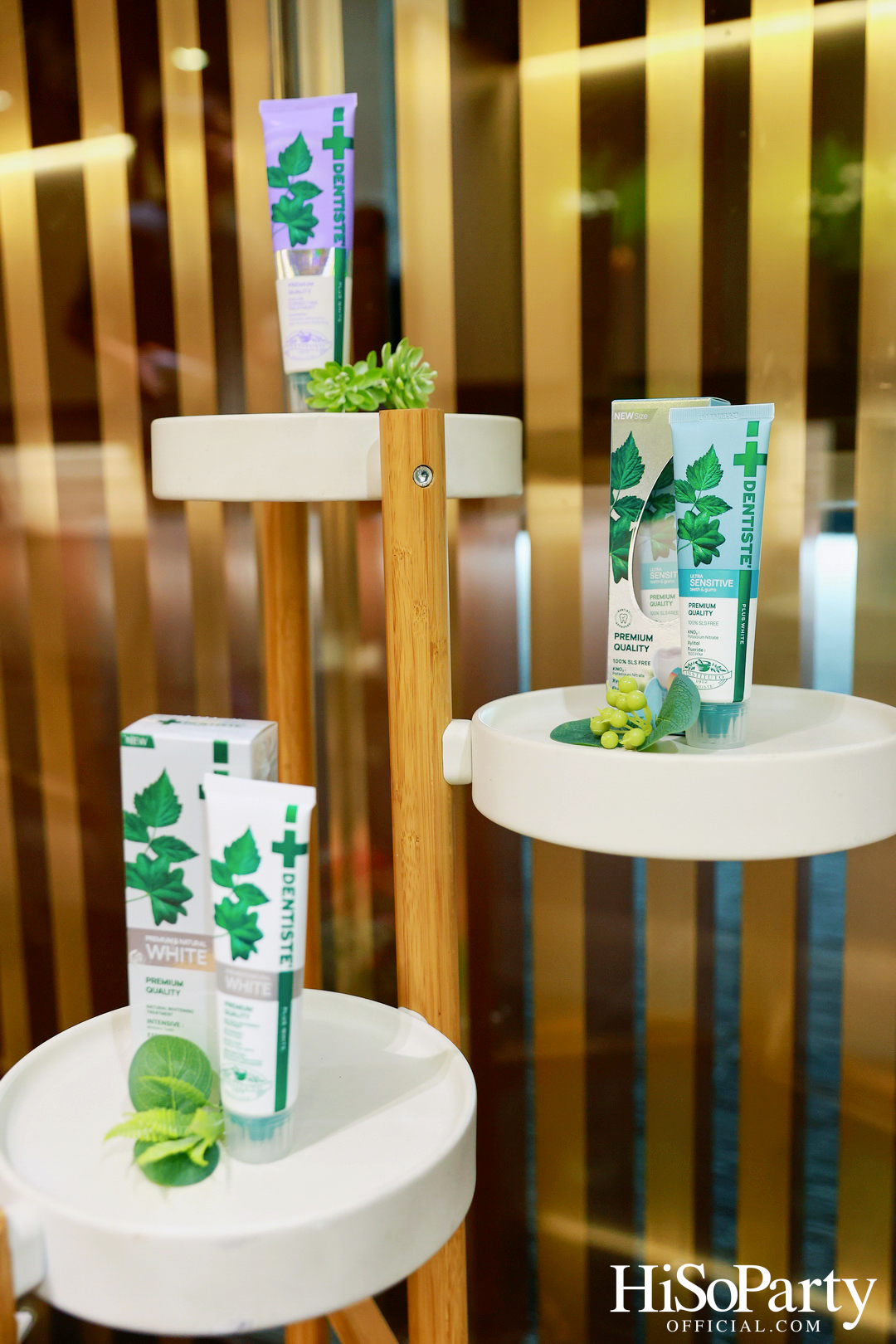 DENTISTE' แถลงข่าวเปิดตัวผลิตภัณฑ์ใหม่ ยาสีฟัน Premium Care พร้อมส่งพรีเซ็นเตอร์คู่รักหวาน ‘หมาก-คิม’ ร่วมบอกรักผ่านภาพยนตร์โฆษณาชุดล่าสุด