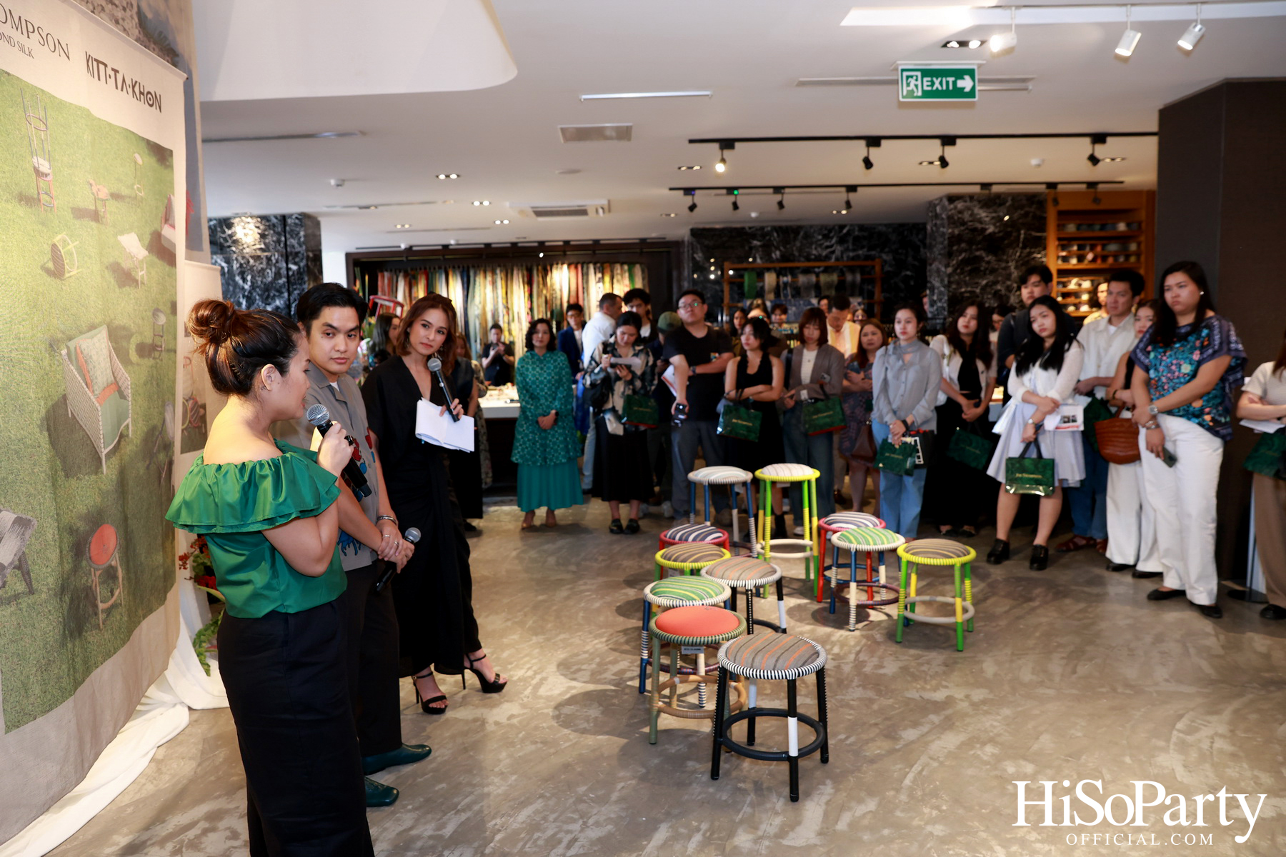 งานเปิดตัว Jim Thompson x Kitt.Ta.Khon คอลเลกชั่นเฟอร์นิเจอร์สำหรับ Outdoor