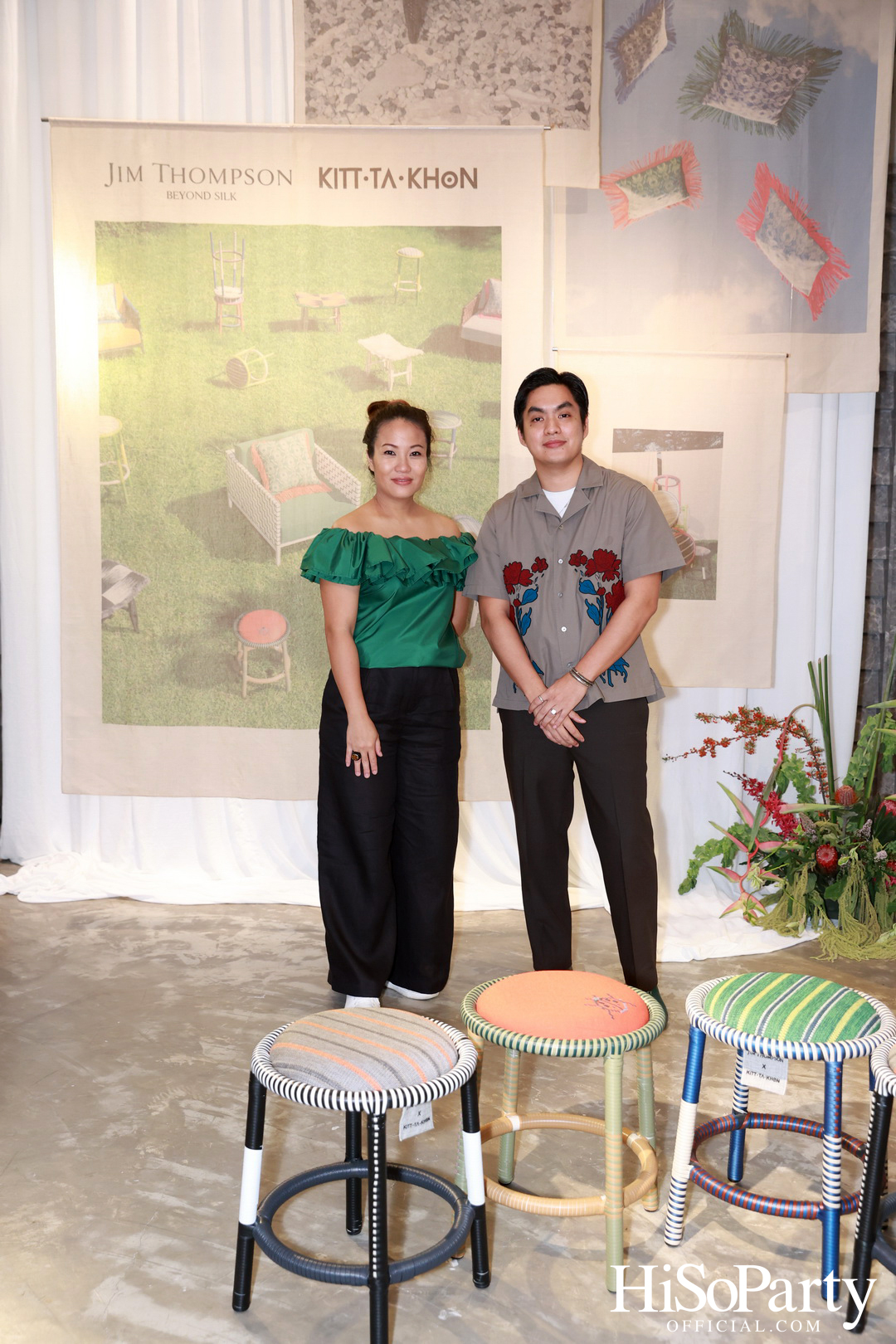 งานเปิดตัว Jim Thompson x Kitt.Ta.Khon คอลเลกชั่นเฟอร์นิเจอร์สำหรับ Outdoor