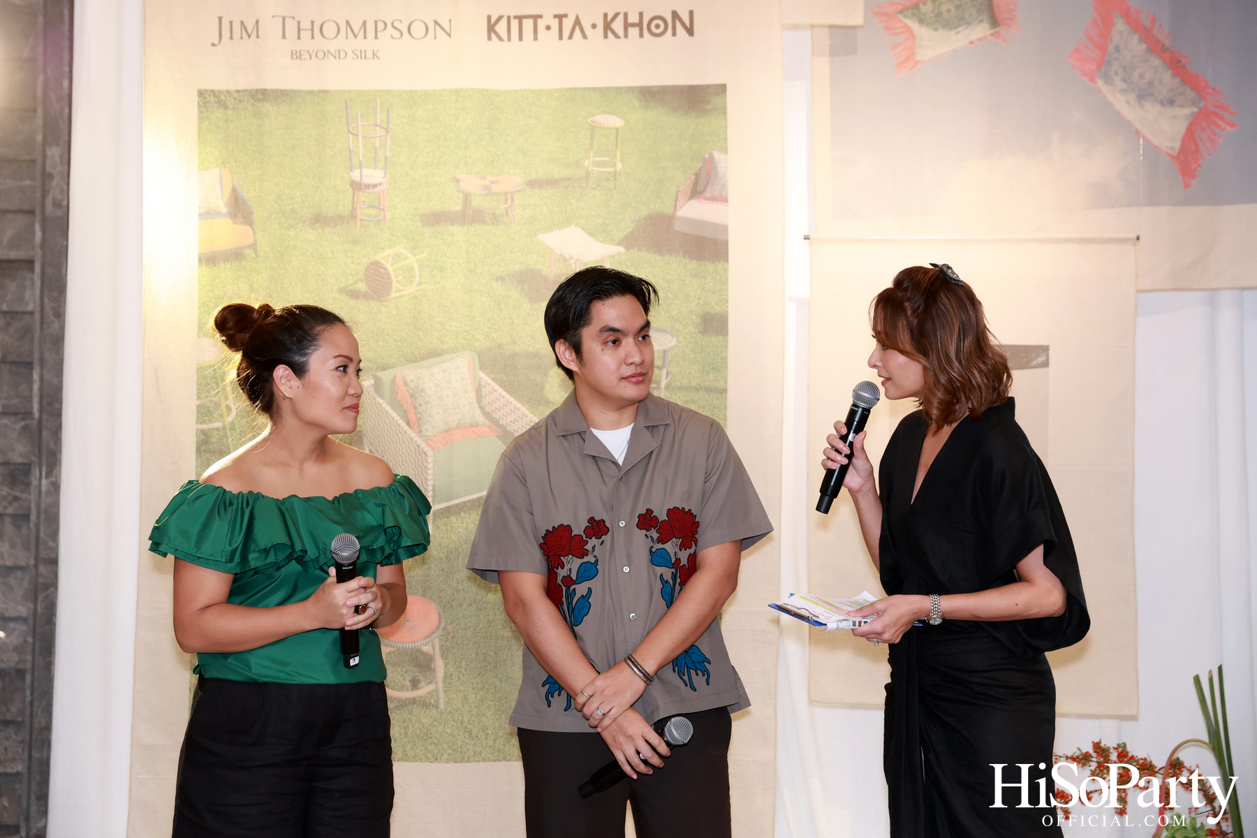 งานเปิดตัว Jim Thompson x Kitt.Ta.Khon คอลเลกชั่นเฟอร์นิเจอร์สำหรับ Outdoor