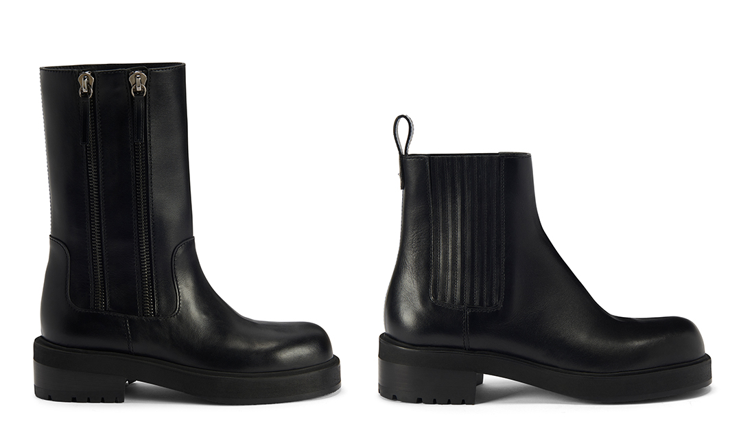 Giuseppe Zanotti Fall-Winter 2024: การกลับมาของสไตล์มินิมอลในยุค 90s