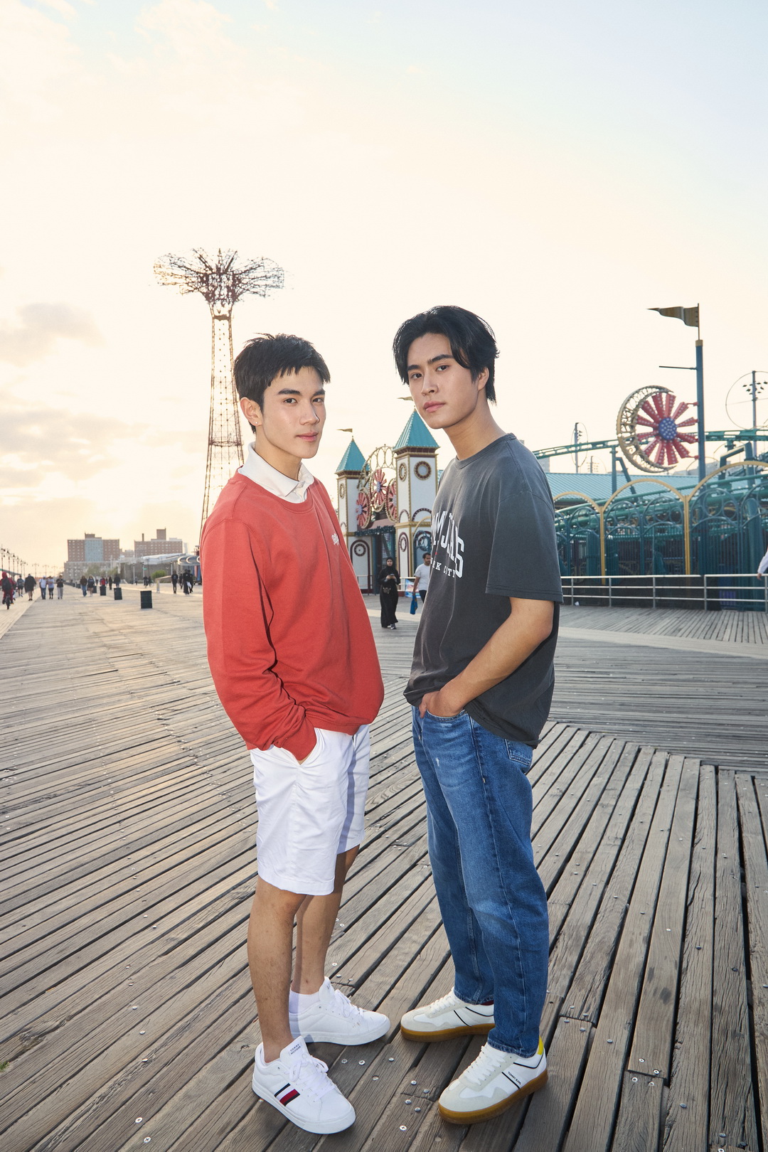 เจมีไนน์, โฟร์ท, ปอนด์, ภูวินทร์ ร่วมงานนิวยอร์กแฟชั่นวีค ชมโชว์ TOMMY HILFIGER เปิดตัวคอลเลกชั่น Spring Summer 2025