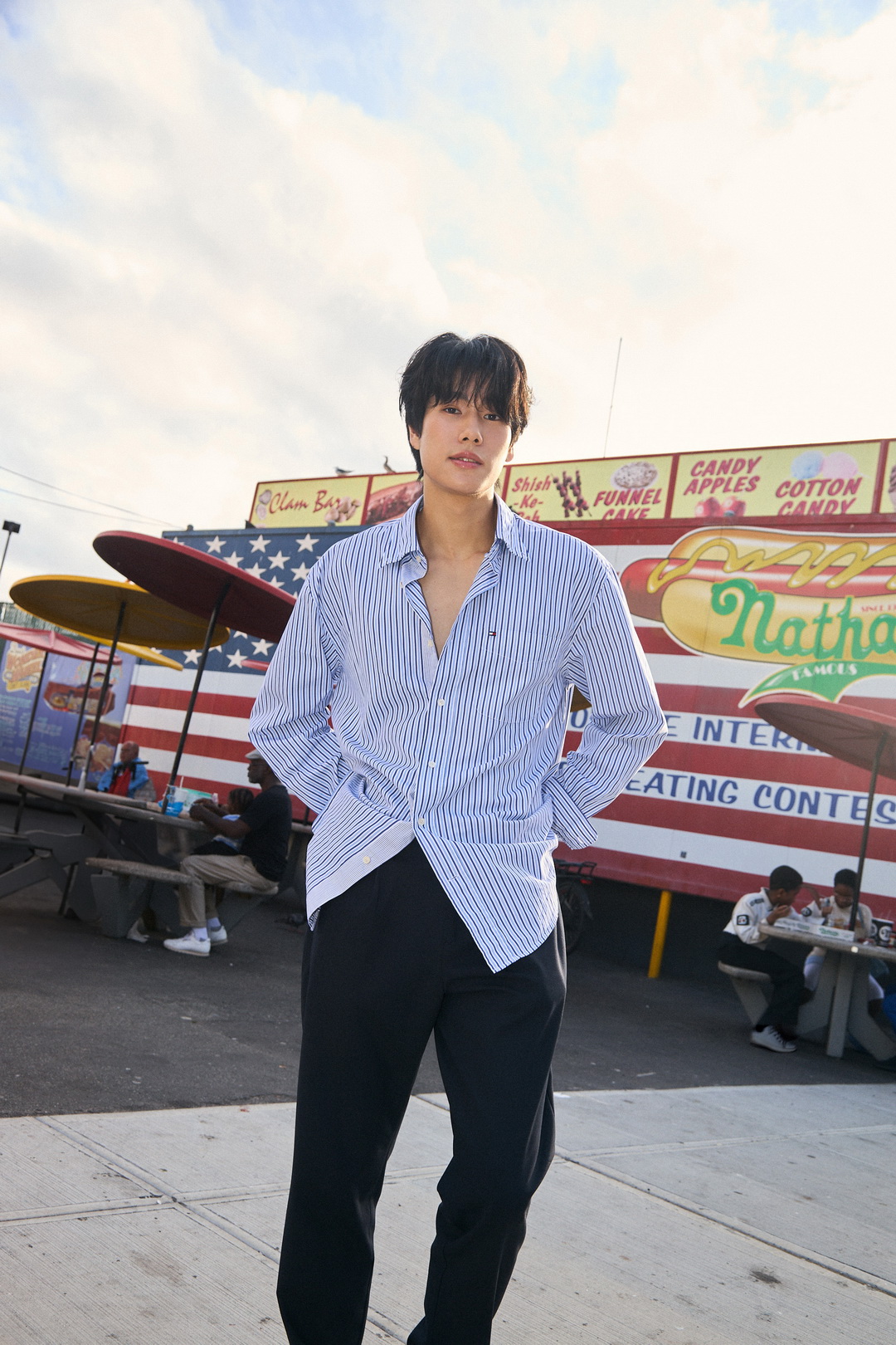 เจมีไนน์, โฟร์ท, ปอนด์, ภูวินทร์ ร่วมงานนิวยอร์กแฟชั่นวีค ชมโชว์ TOMMY HILFIGER เปิดตัวคอลเลกชั่น Spring Summer 2025