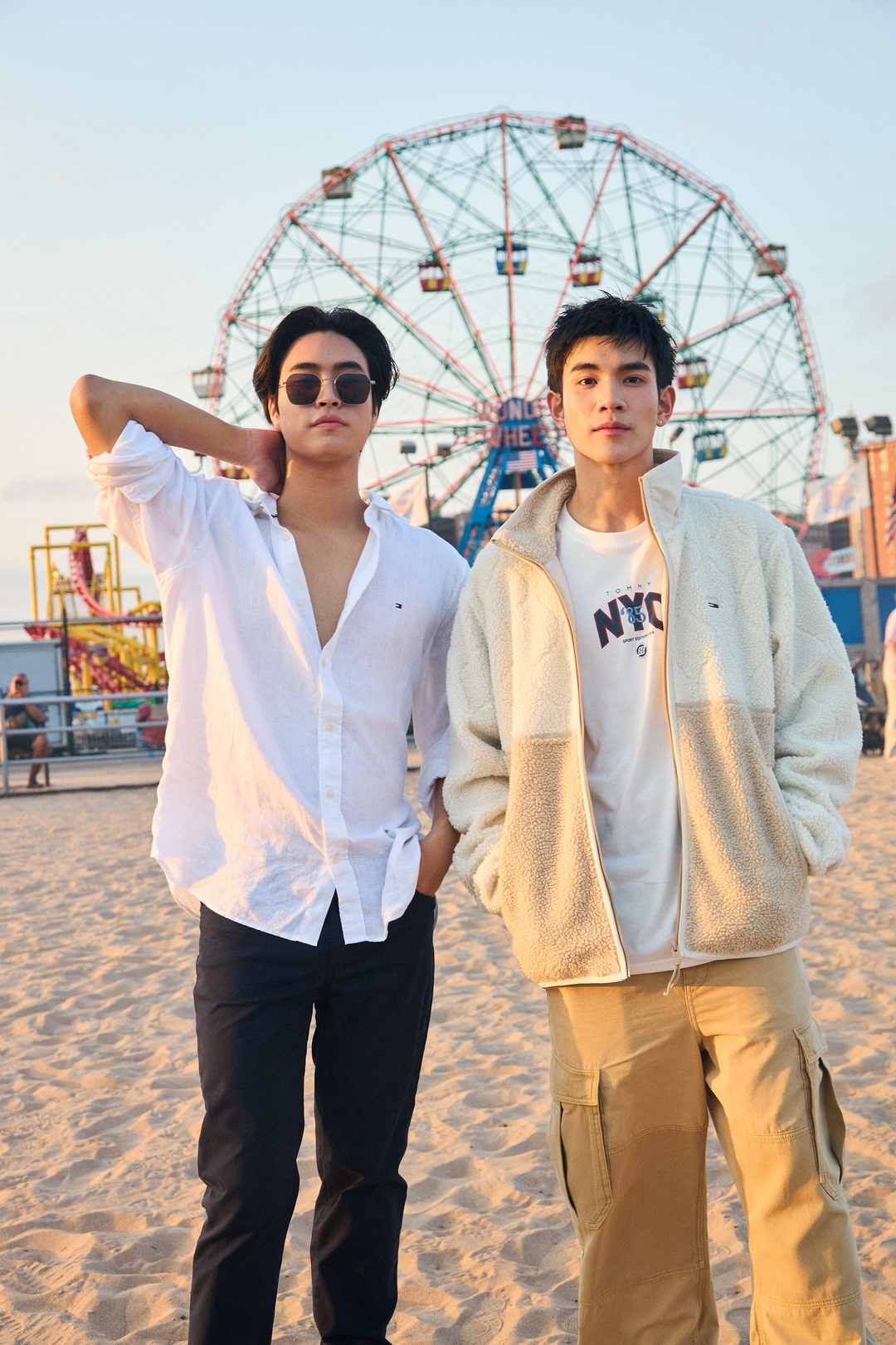 เจมีไนน์, โฟร์ท, ปอนด์, ภูวินทร์ ร่วมงานนิวยอร์กแฟชั่นวีค ชมโชว์ TOMMY HILFIGER เปิดตัวคอลเลกชั่น Spring Summer 2025