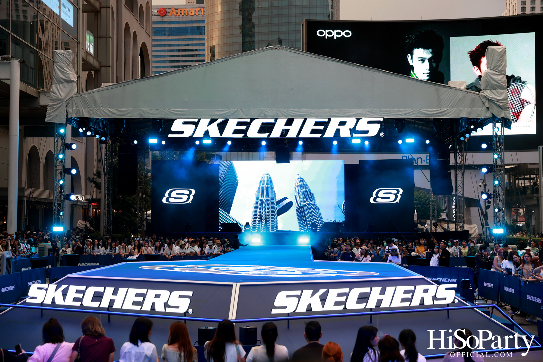 Skechers CentralWorld Grand Opening with Cha Eun-Woo & Apo Nattawin