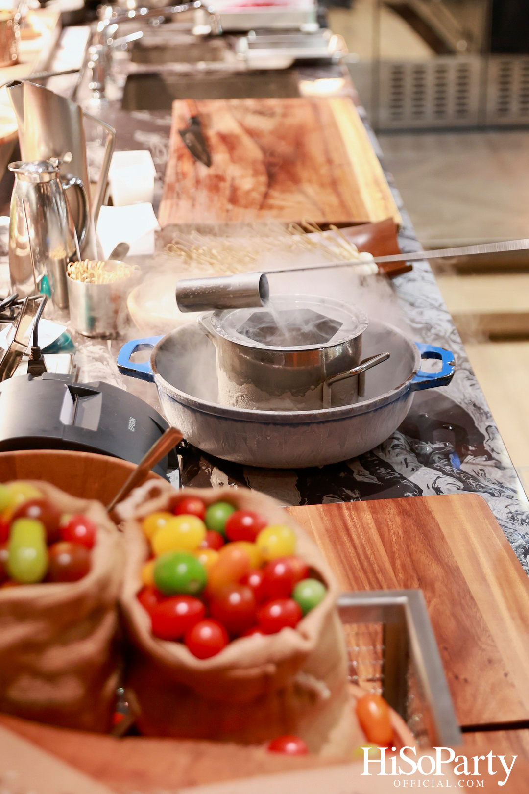 งานเปิดตัวห้องอาหารใหม่ OXBO Bangkok 