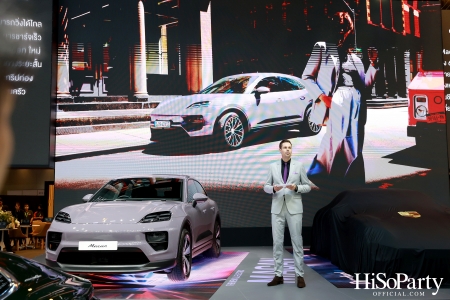 การเปิดตัวอย่างเป็นทางการของ 911 Carrera และ Taycan Turbo GT ณ บูธรถยนต์ปอร์เช่ ในงาน Motor Expo 2024