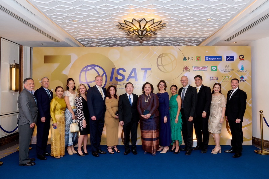 สมาคมโรงเรียนนานาชาติแห่งประเทศไทย (ISAT) ฉลองครบรอบ 30 ปีอย่างยิ่งใหญ่ในงานกาล่าดินเนอร์