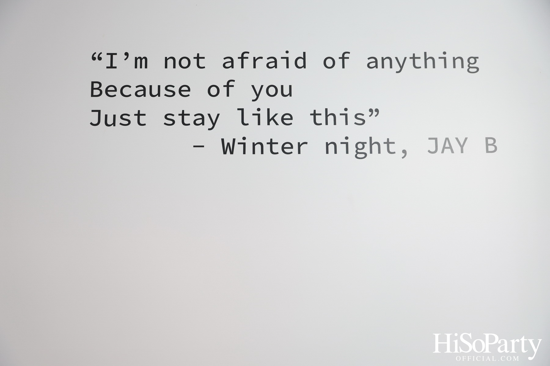 งานแถลงข่าว ‘Siam Center X JAY B The 2nd Exhibition in Bangkok: RE LOAD’