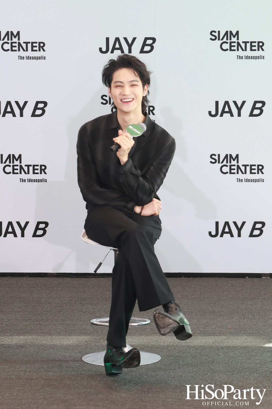 งานแถลงข่าว ‘Siam Center X JAY B The 2nd Exhibition in Bangkok: RE LOAD’