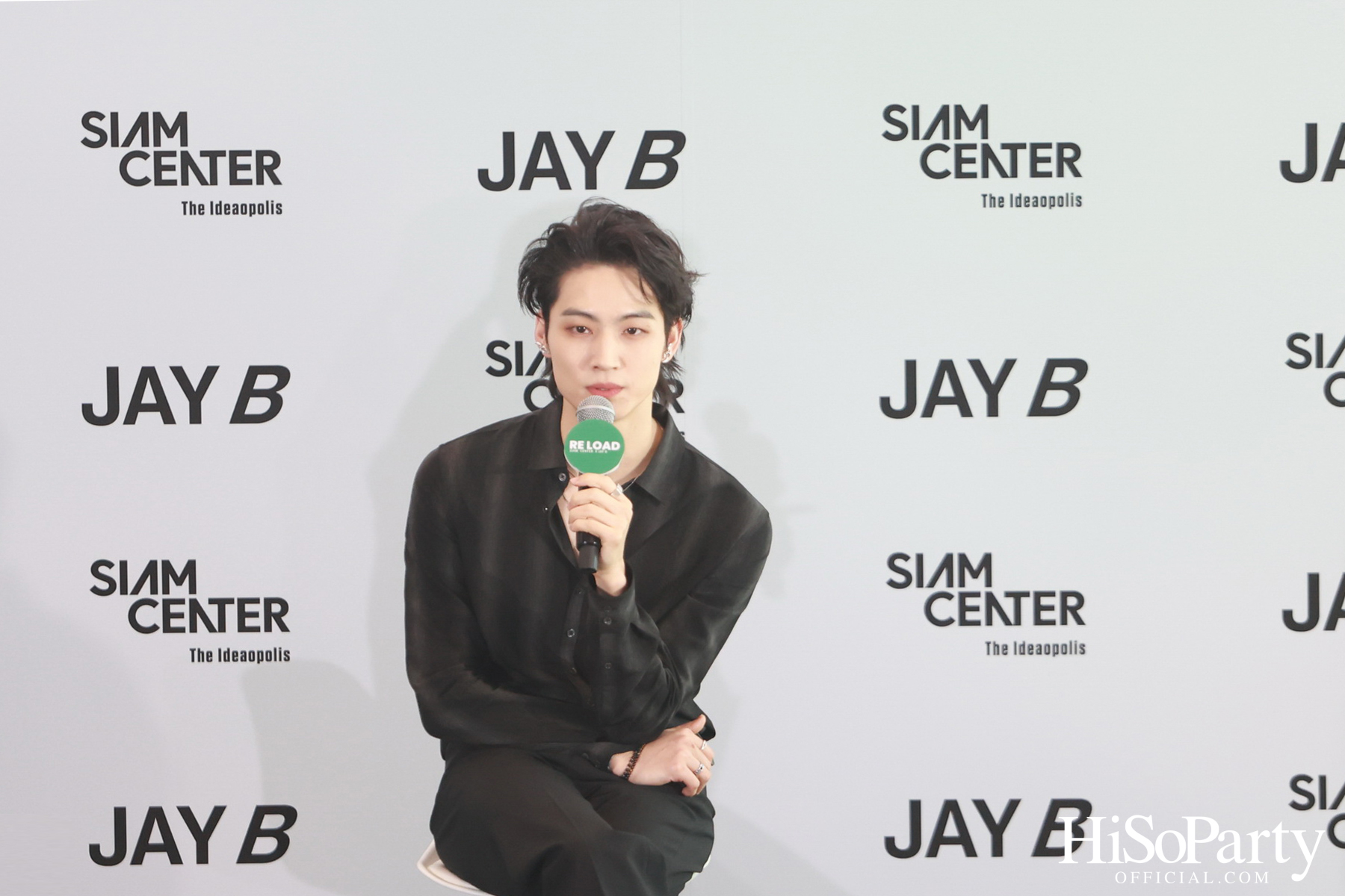 งานแถลงข่าว ‘Siam Center X JAY B The 2nd Exhibition in Bangkok: RE LOAD’