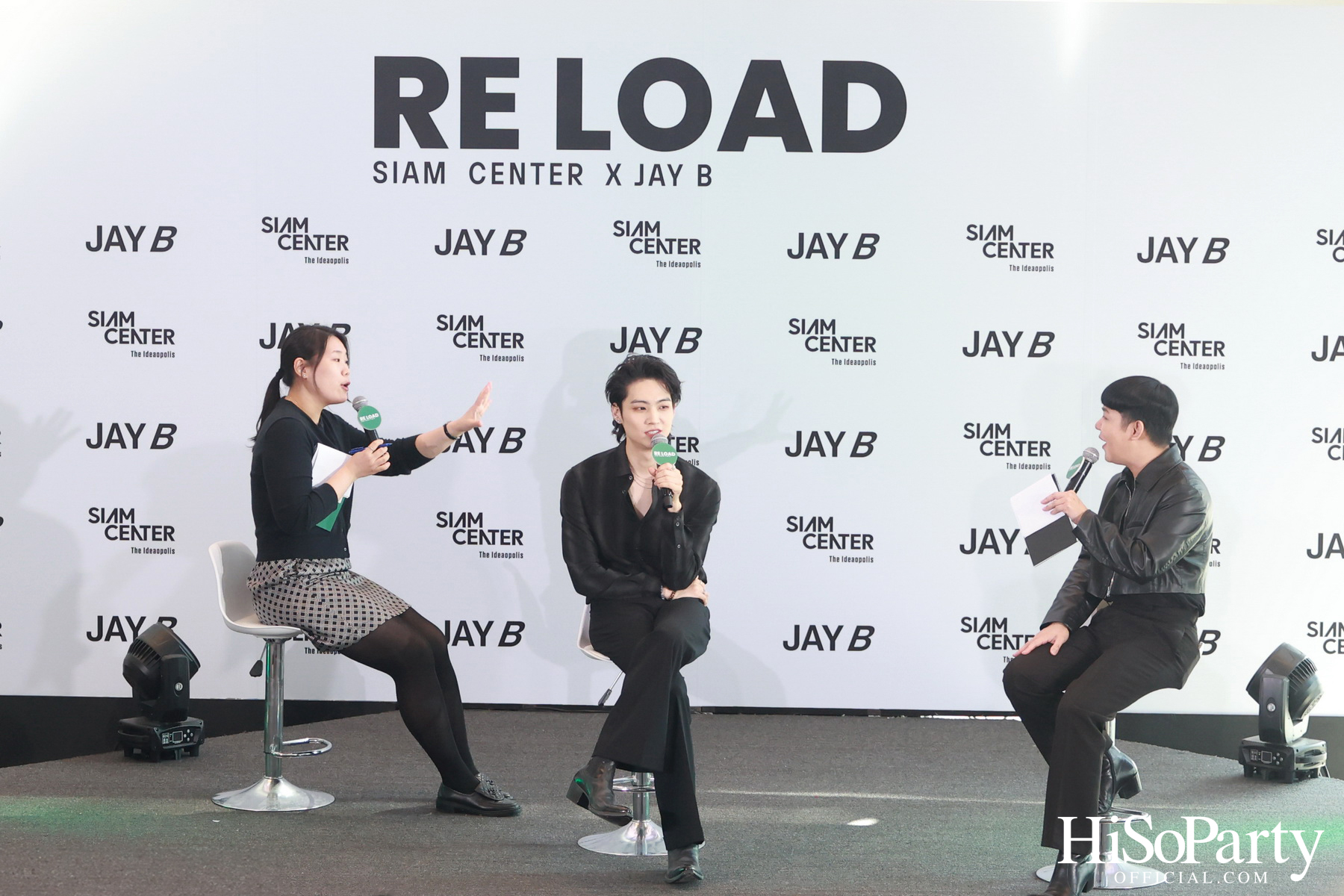 งานแถลงข่าว ‘Siam Center X JAY B The 2nd Exhibition in Bangkok: RE LOAD’