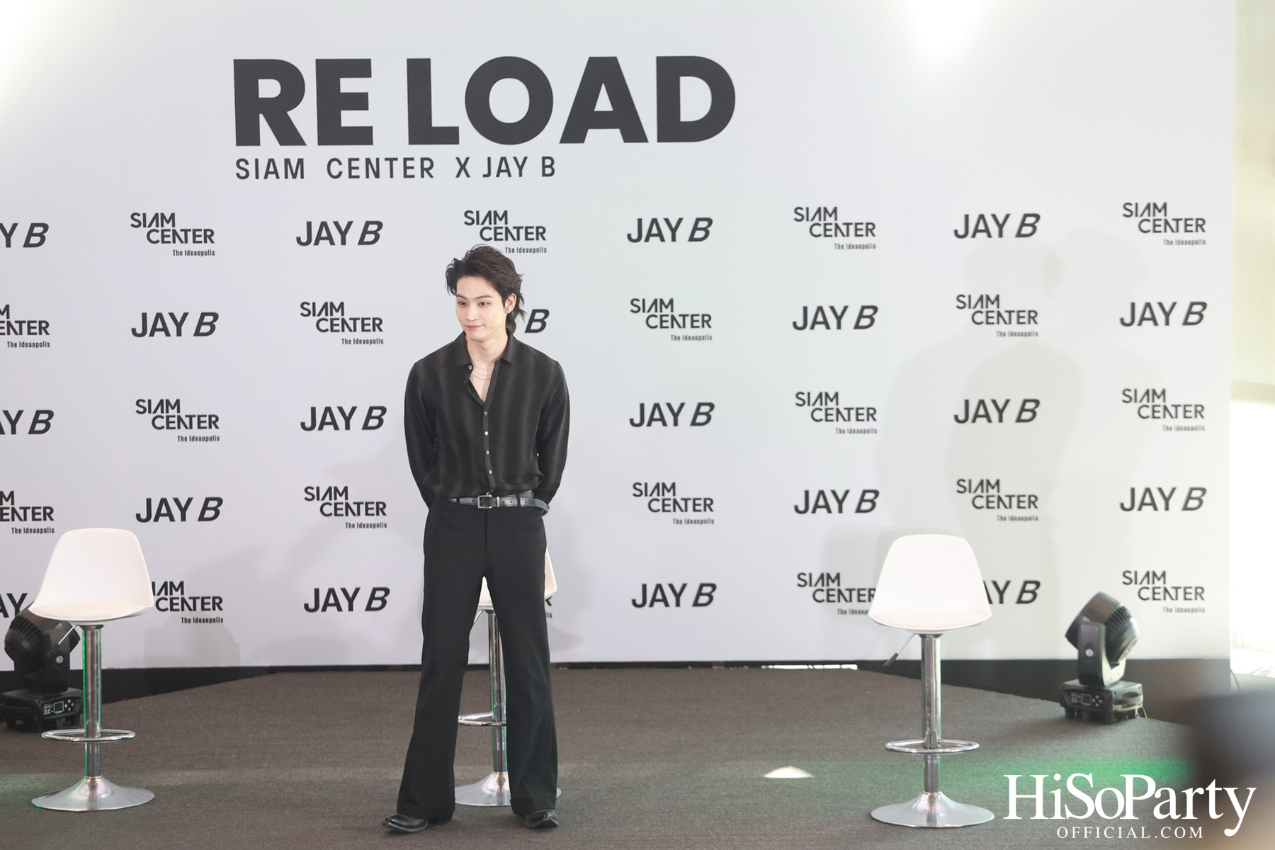 งานแถลงข่าว ‘Siam Center X JAY B The 2nd Exhibition in Bangkok: RE LOAD’