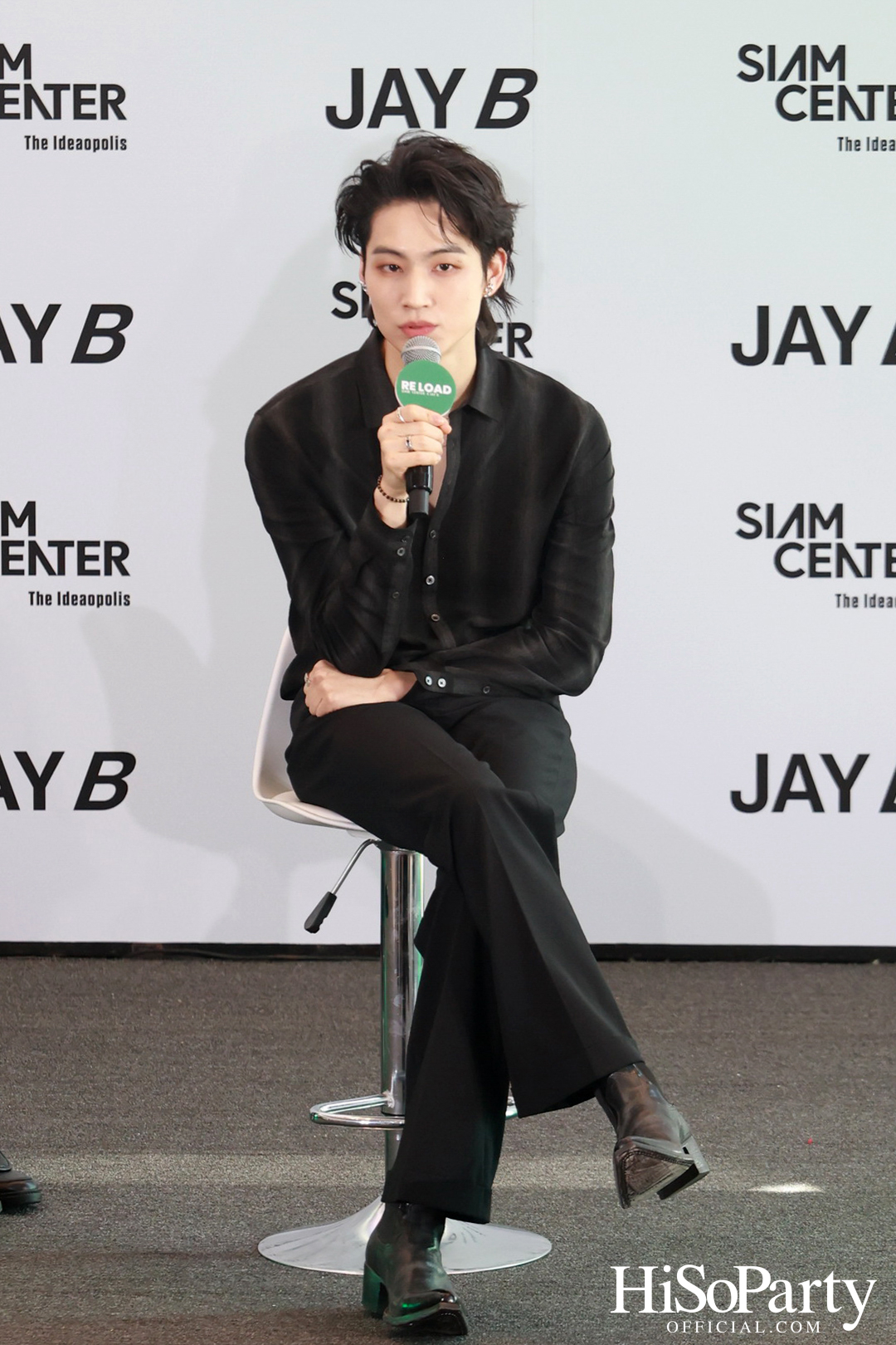 งานแถลงข่าว ‘Siam Center X JAY B The 2nd Exhibition in Bangkok: RE LOAD’