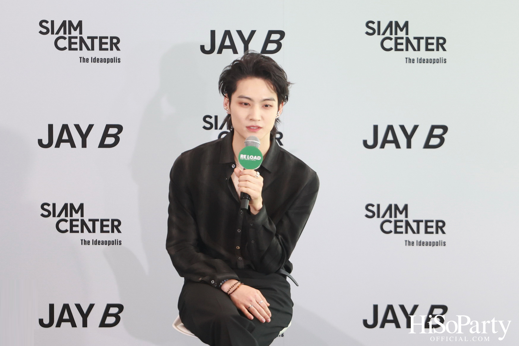 งานแถลงข่าว ‘Siam Center X JAY B The 2nd Exhibition in Bangkok: RE LOAD’