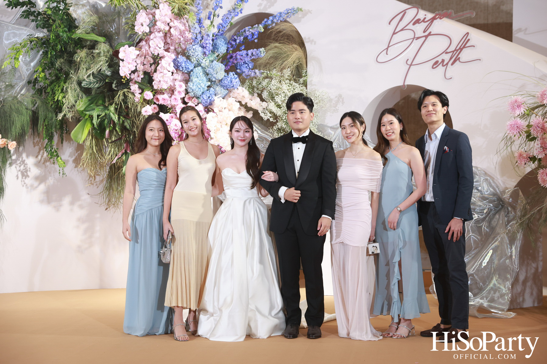 งานฉลองมงคลสมรสระหว่าง ยิ่งรัก พัวถาวรสกุล และ นวิน เหมรัชตานันต์ 