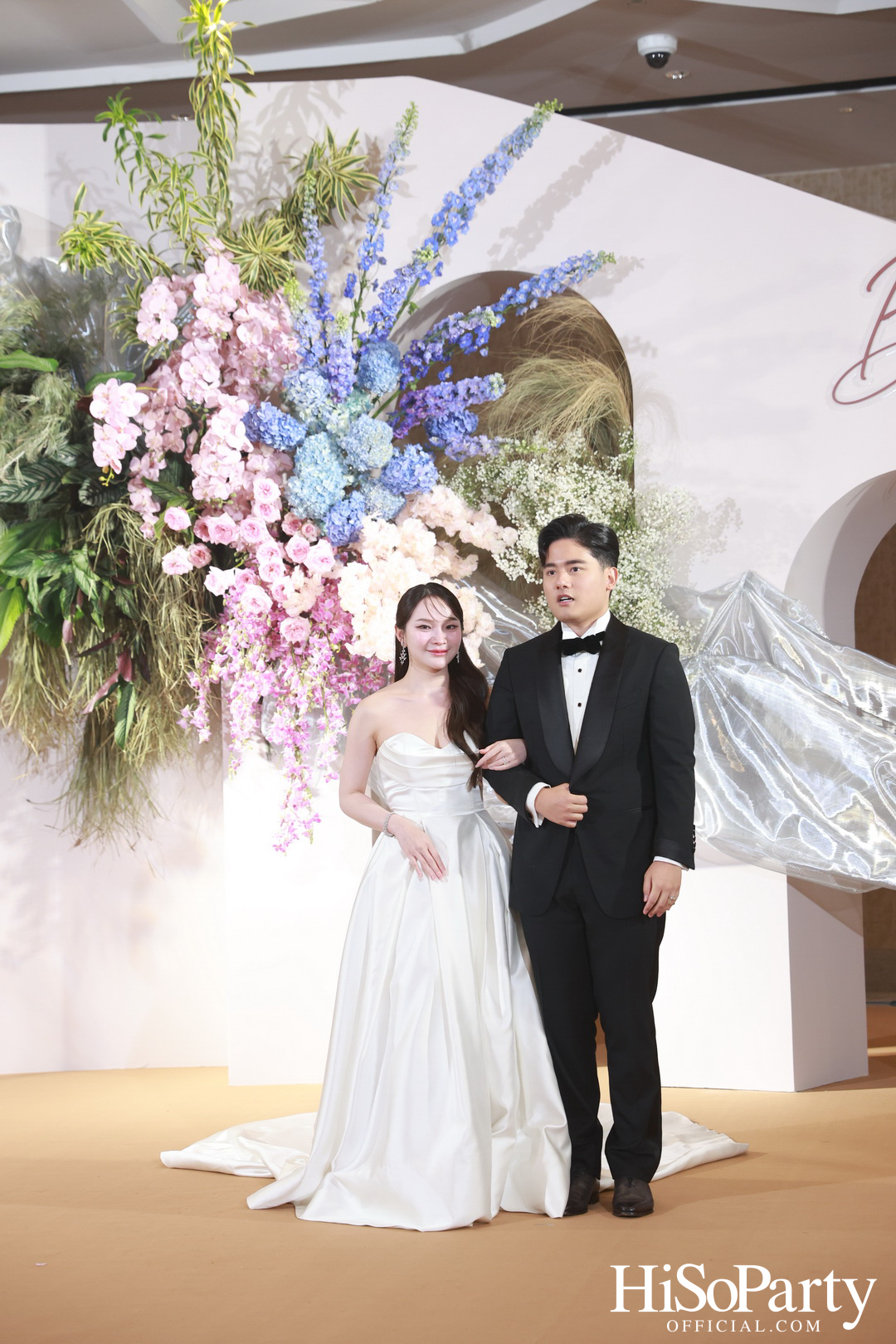 งานฉลองมงคลสมรสระหว่าง ยิ่งรัก พัวถาวรสกุล และ นวิน เหมรัชตานันต์ 