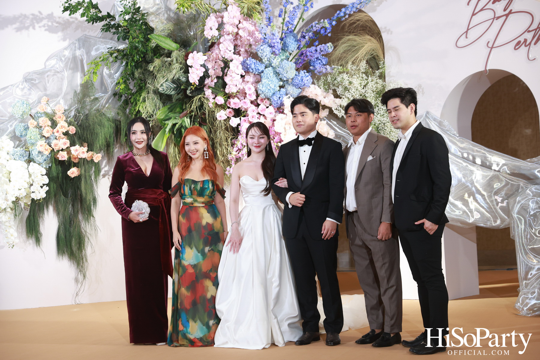 งานฉลองมงคลสมรสระหว่าง ยิ่งรัก พัวถาวรสกุล และ นวิน เหมรัชตานันต์ 