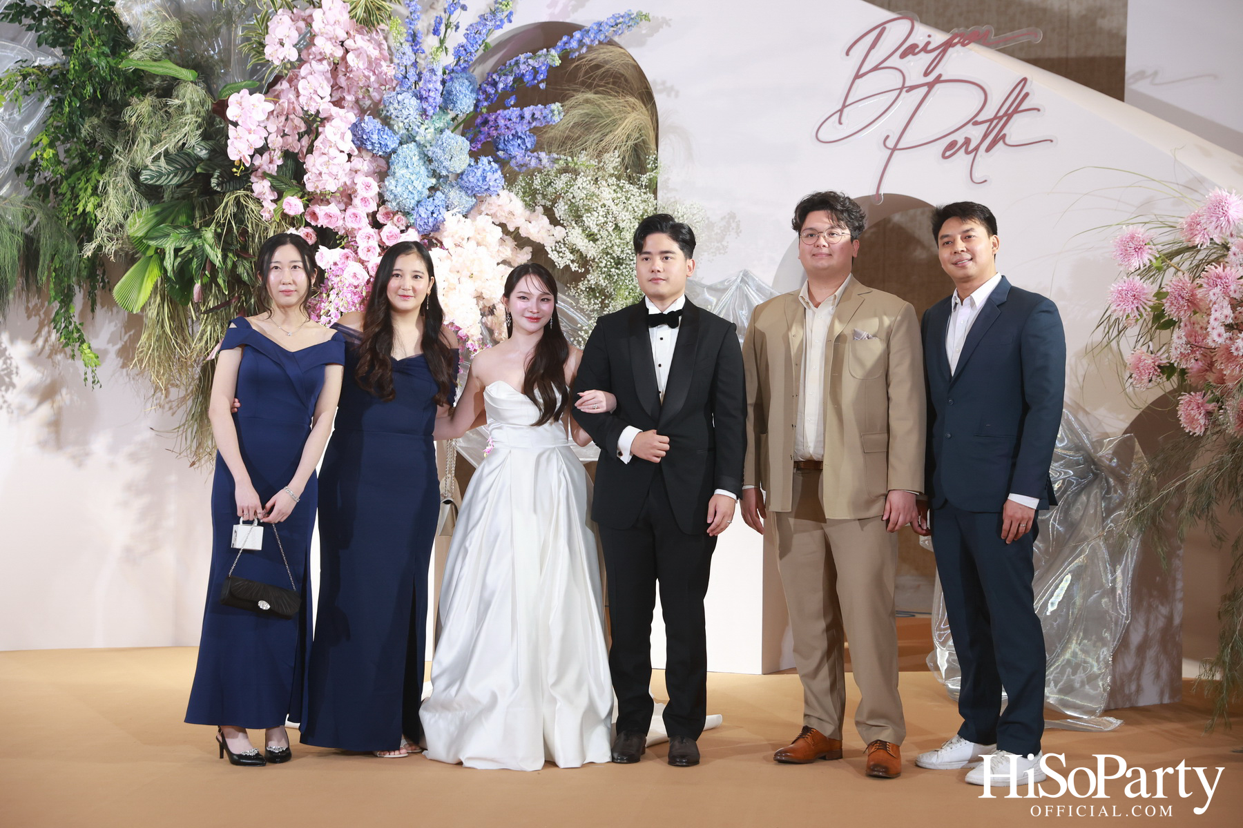 งานฉลองมงคลสมรสระหว่าง ยิ่งรัก พัวถาวรสกุล และ นวิน เหมรัชตานันต์ 