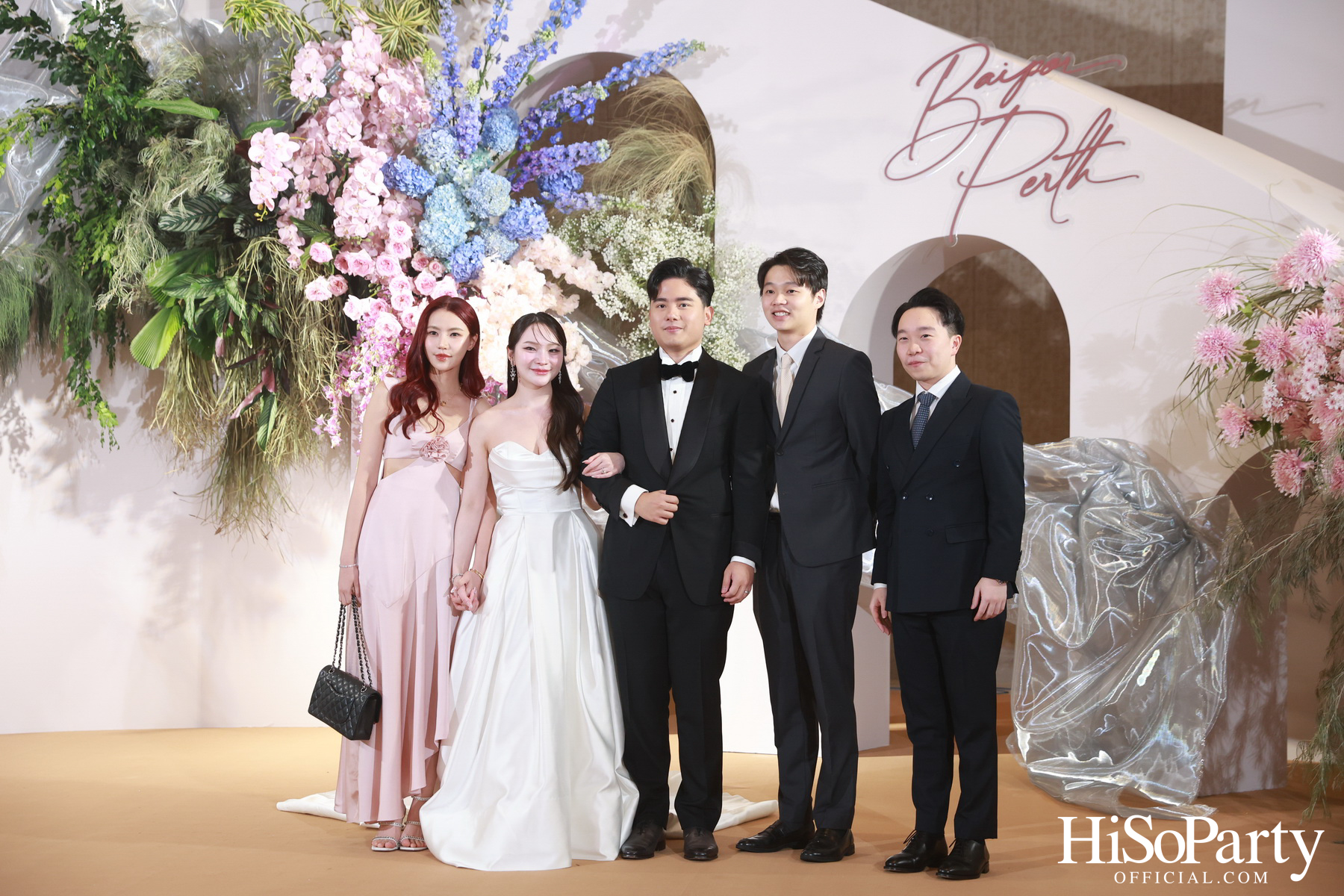 งานฉลองมงคลสมรสระหว่าง ยิ่งรัก พัวถาวรสกุล และ นวิน เหมรัชตานันต์ 