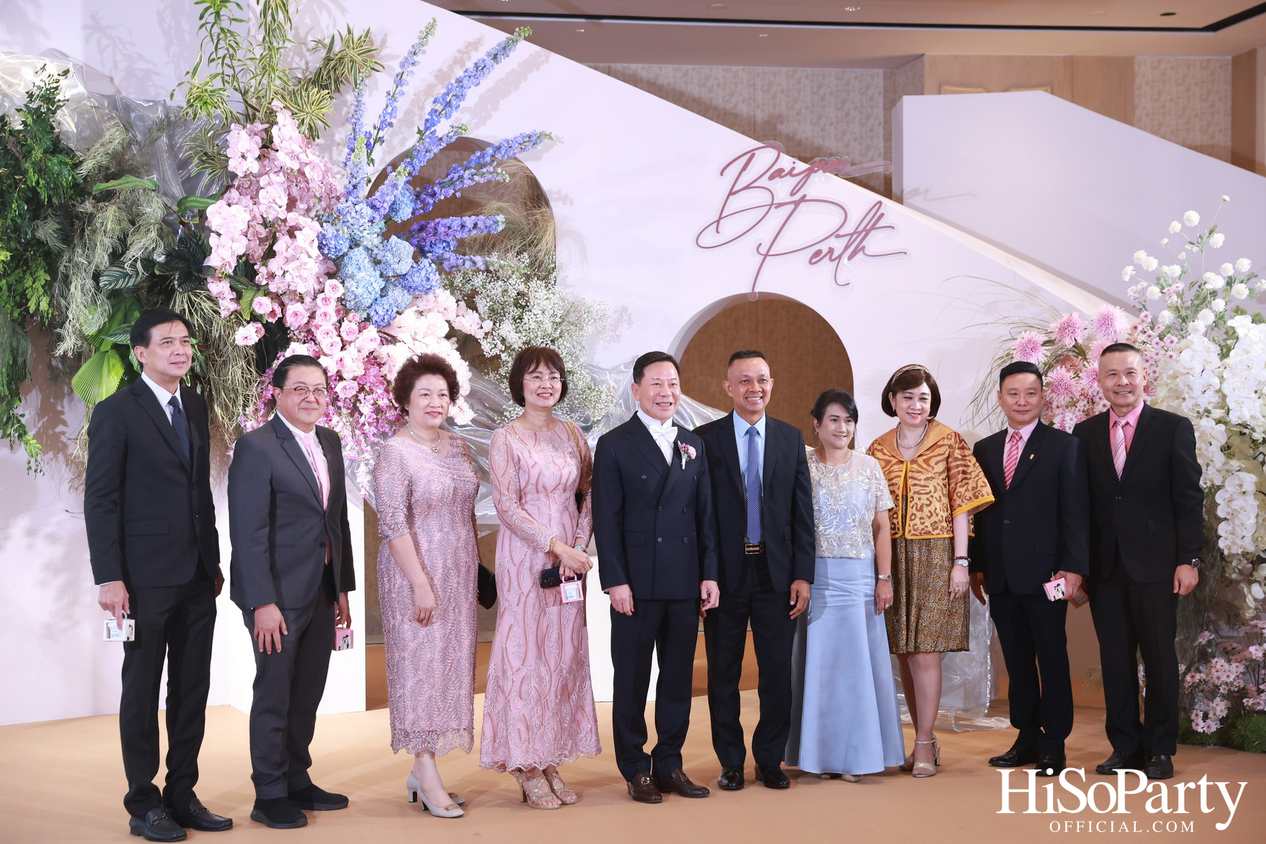 งานฉลองมงคลสมรสระหว่าง ยิ่งรัก พัวถาวรสกุล และ นวิน เหมรัชตานันต์ 