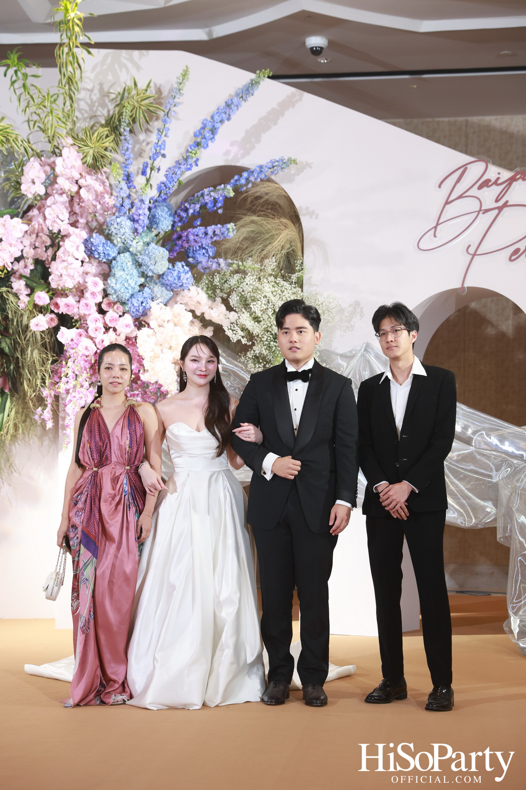 งานฉลองมงคลสมรสระหว่าง ยิ่งรัก พัวถาวรสกุล และ นวิน เหมรัชตานันต์ 