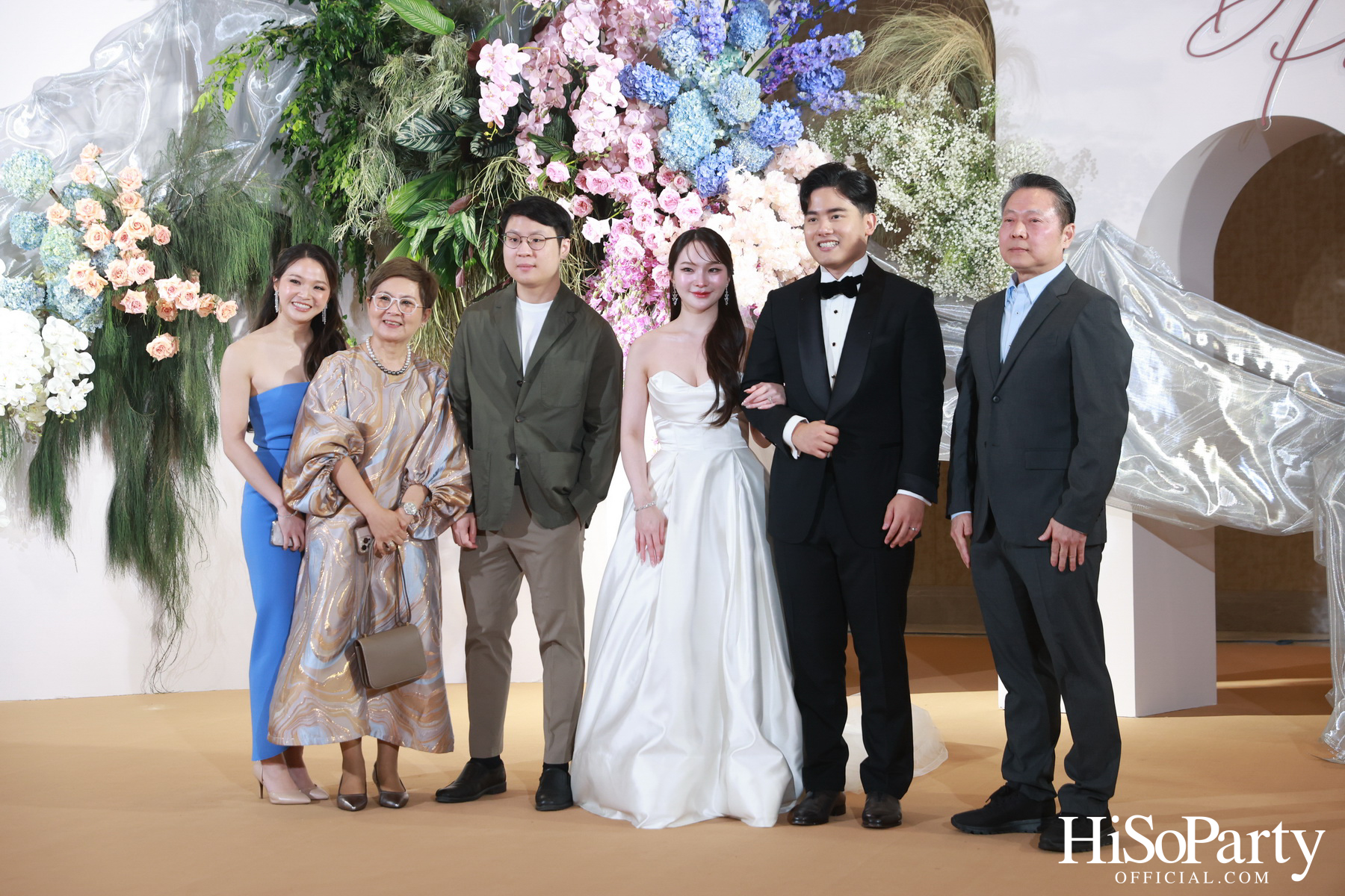 งานฉลองมงคลสมรสระหว่าง ยิ่งรัก พัวถาวรสกุล และ นวิน เหมรัชตานันต์ 