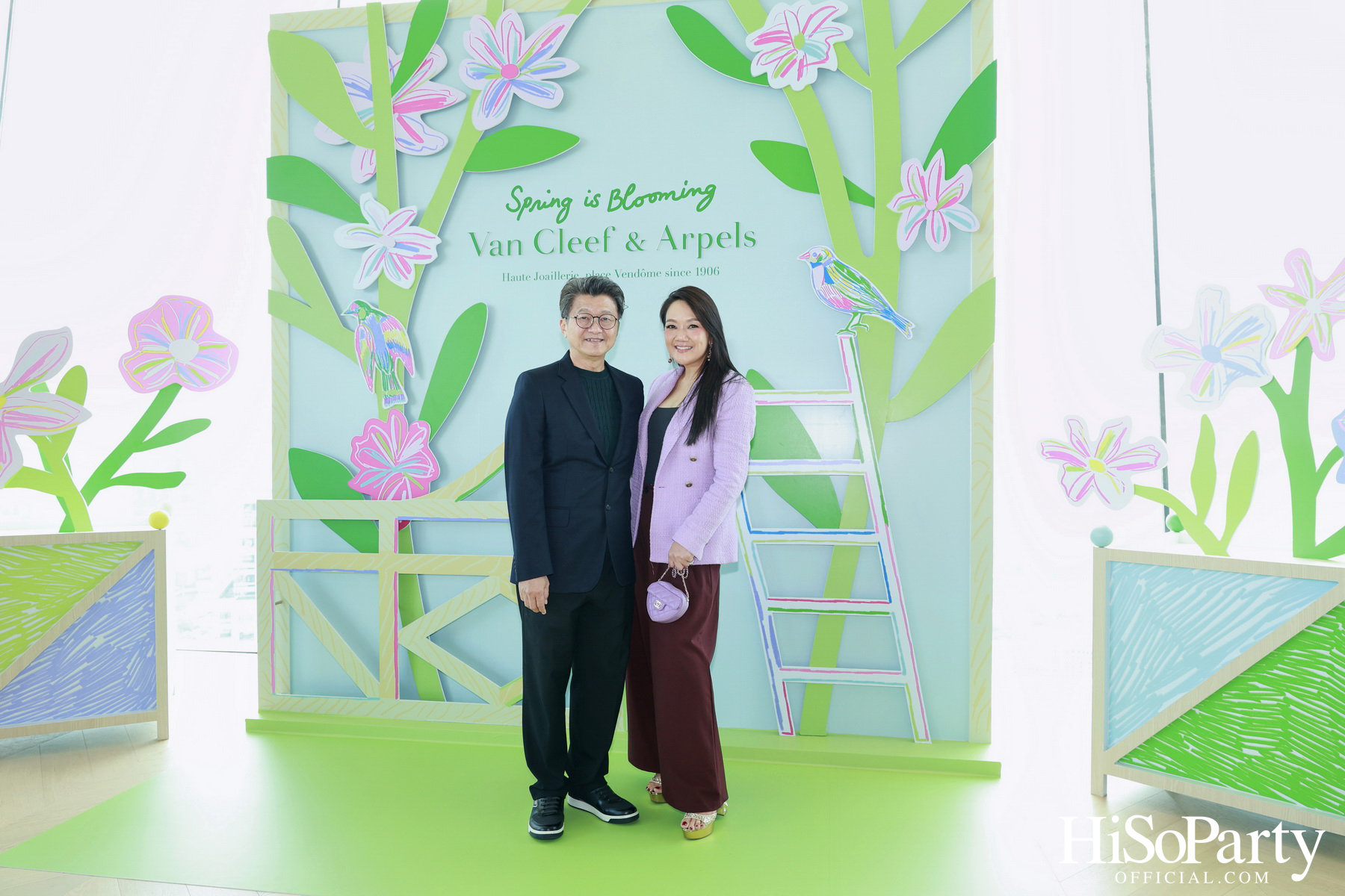 Van Cleef & Arpels เฉลิมฉลองฤดูใบไม้ผลิ เปิดตัวคอลเลกชัน Lucky Spring ณ โรงแรมดุสิตธานี กรุงเทพ