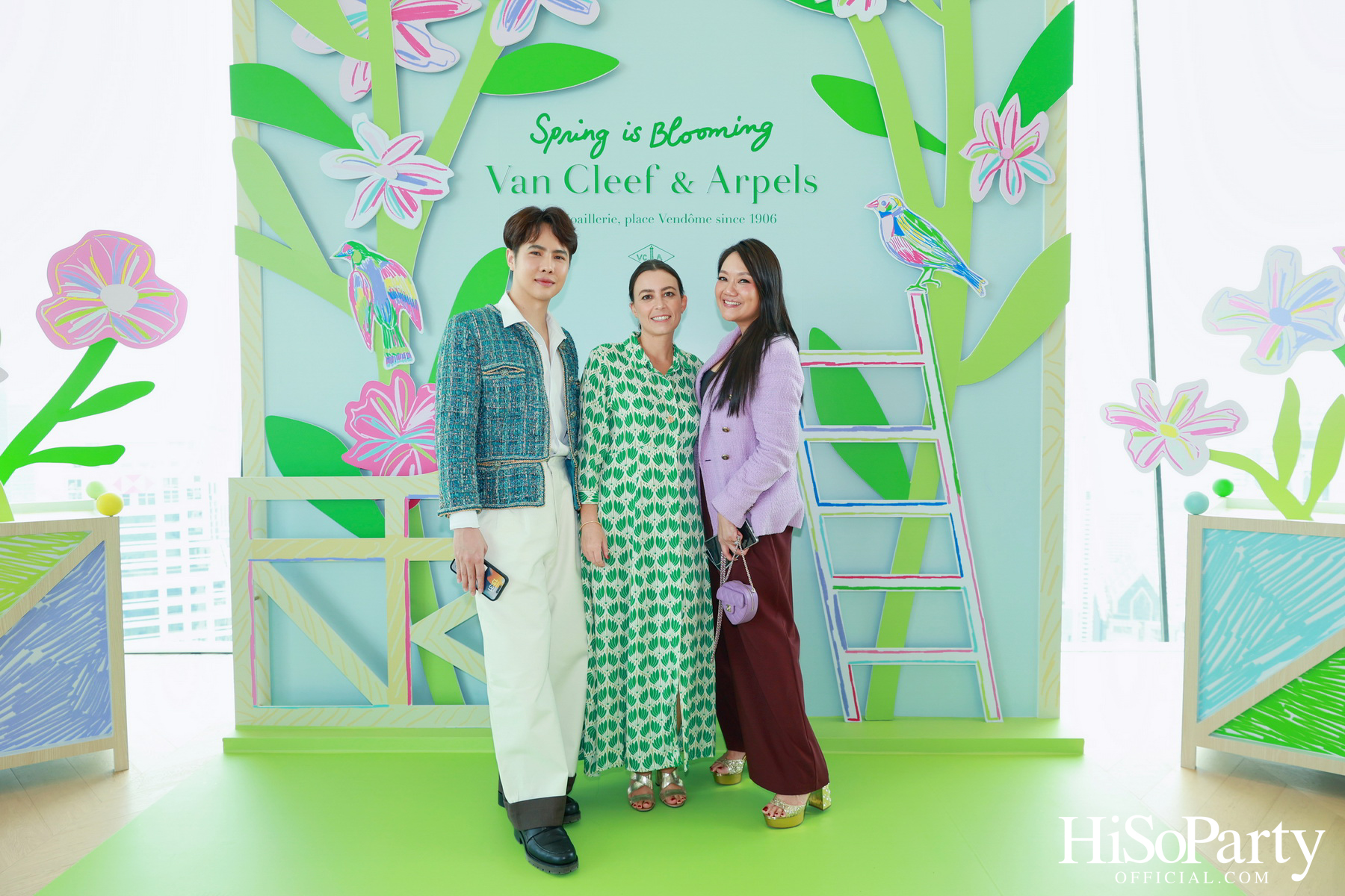 Van Cleef & Arpels เฉลิมฉลองฤดูใบไม้ผลิ เปิดตัวคอลเลกชัน Lucky Spring ณ โรงแรมดุสิตธานี กรุงเทพ