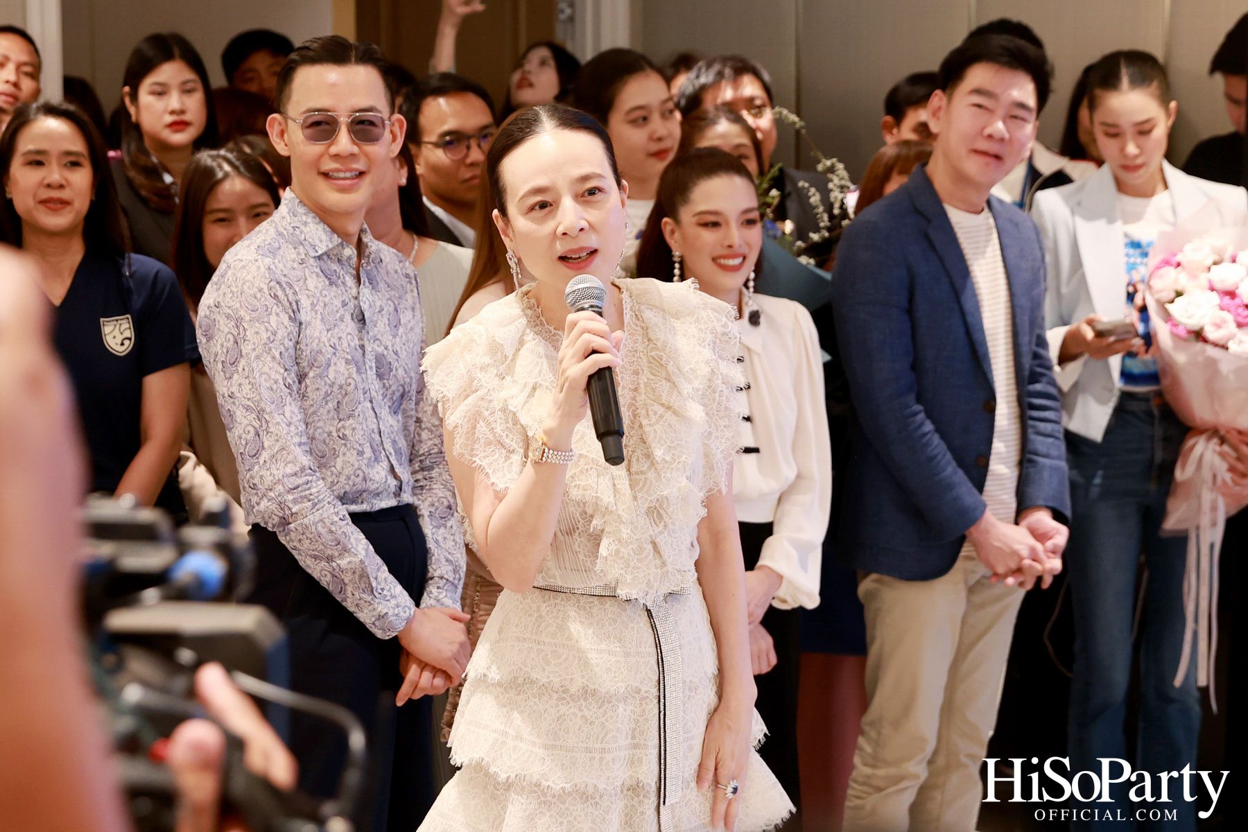 อบอุ่นและเปี่ยมรอยยิ้ม ‘มาดามแป้ง’ รับมุทิตาจิตเนื่องในวันคล้ายวันเกิด ท่ามกลางความรักจากคนรอบข้าง