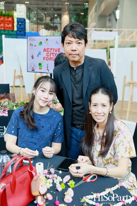 ‘มัดมาลัย: สมดุลของทุกสัมพันธ์แห่งใจ’ โดย คุณสกุล อินทกุล เวิร์คช็อปสุดพิเศษ ในงาน Active City Forum 2025