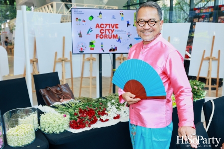 ‘มัดมาลัย: สมดุลของทุกสัมพันธ์แห่งใจ’ โดย คุณสกุล อินทกุล เวิร์คช็อปสุดพิเศษ ในงาน Active City Forum 2025