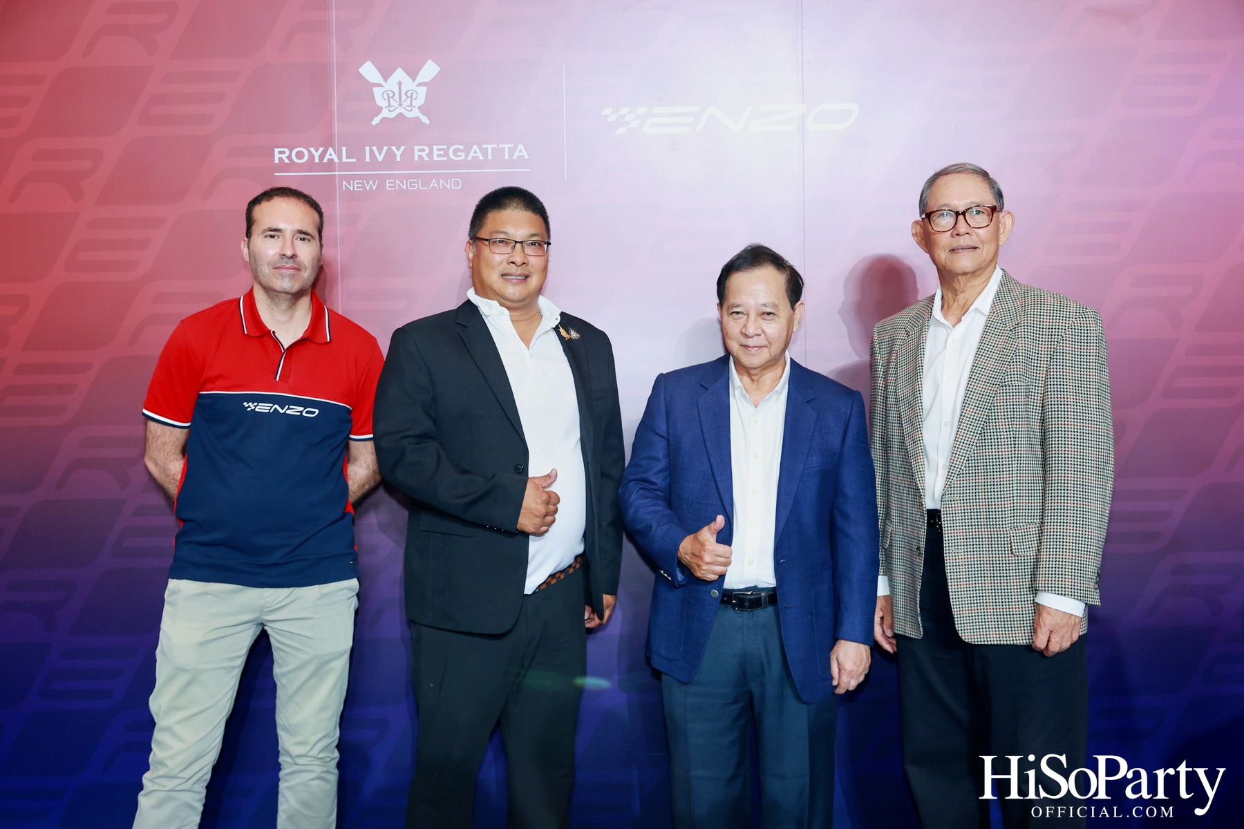 งานเปิดตัวคอลเลกชันพิเศษ ROYAL IVY REGATTA x  ENZO T.